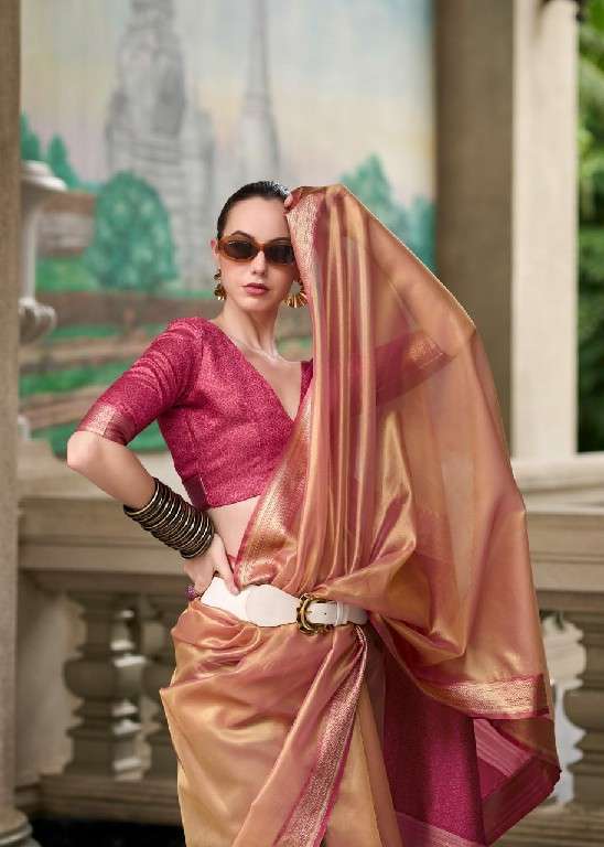 Rajpath Presents Titan Silk Traditional Tissue Silk Party Wear Saree For Women Catalog Wholesaler And Exporter 