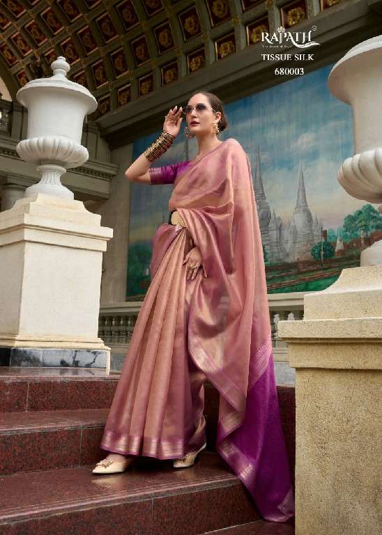 Rajpath Presents Titan Silk Traditional Tissue Silk Party Wear Saree For Women Catalog Wholesaler And Exporter 