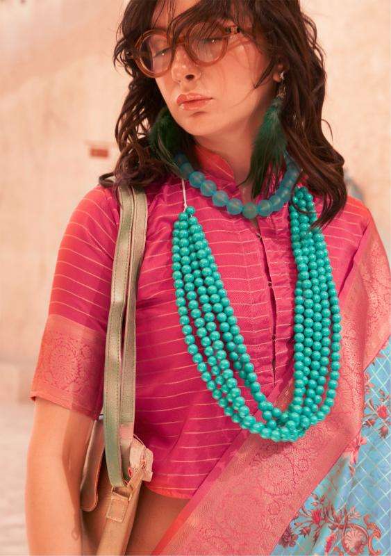 RAJTEX PRESENTS KURO HANDLOOM GEORGETTE POPULAR DESIGN SAREES CATALOG WHOLESALER AND EXPORTER 