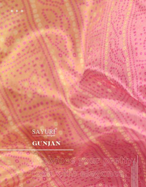 SAYURI DESIGNER PRESENTS GUNJAN VISCOSE JACQUARD SILK FESTIVAL WEAR READYMADE GOWN CATALOG WHOLESALER AND EXPORTER 