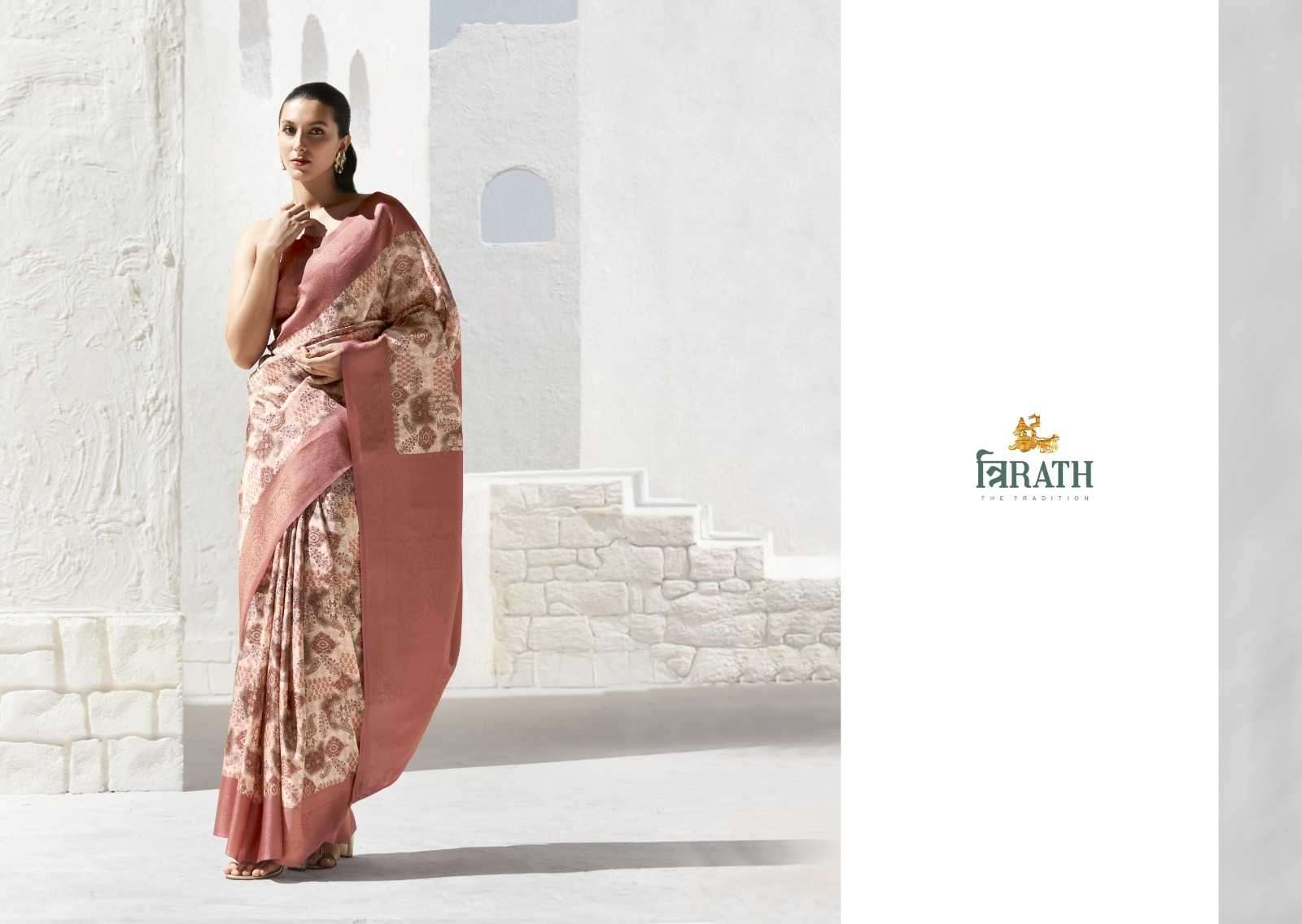 TRIRATH PRESENTS SATVIK VOL-2 10479 TO 10486 DIGITAL PRINT ART SILK SAREES CATALOG WHOLESALER AND EXPORTER 