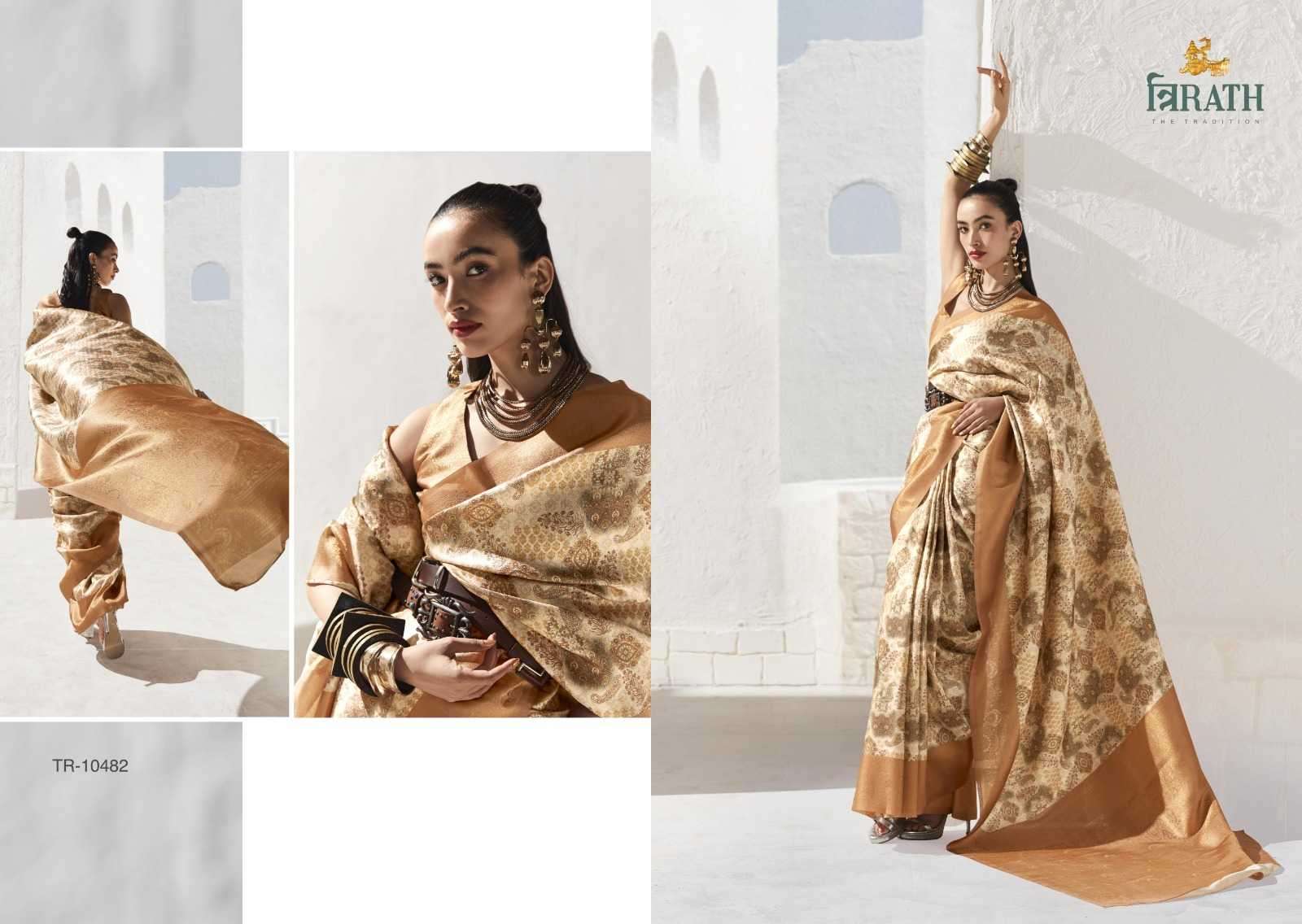 TRIRATH PRESENTS SATVIK VOL-2 10479 TO 10486 DIGITAL PRINT ART SILK SAREES CATALOG WHOLESALER AND EXPORTER 