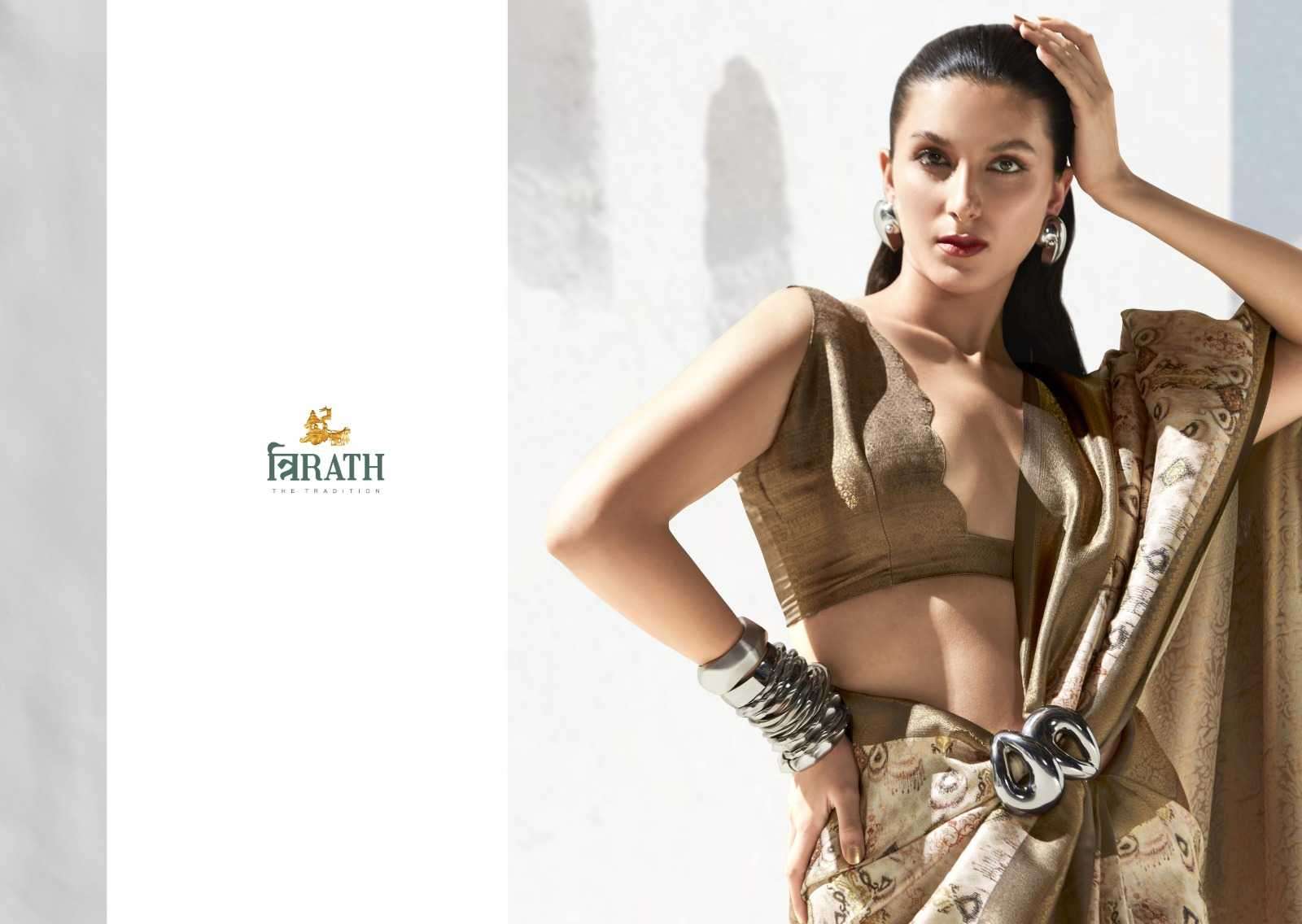TRIRATH PRESENTS SATVIK VOL-2 10479 TO 10486 DIGITAL PRINT ART SILK SAREES CATALOG WHOLESALER AND EXPORTER 