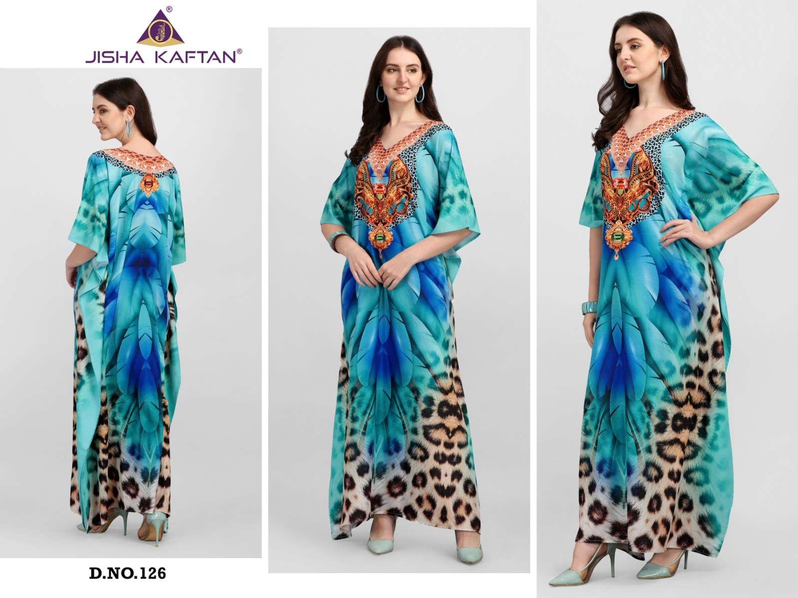 JISHA KAFTAN BY JELITE PRESENTS AFREEN VOLUME-4 FANCY KAFTAN CATALOG WHOLESALER AND EXPORTER 