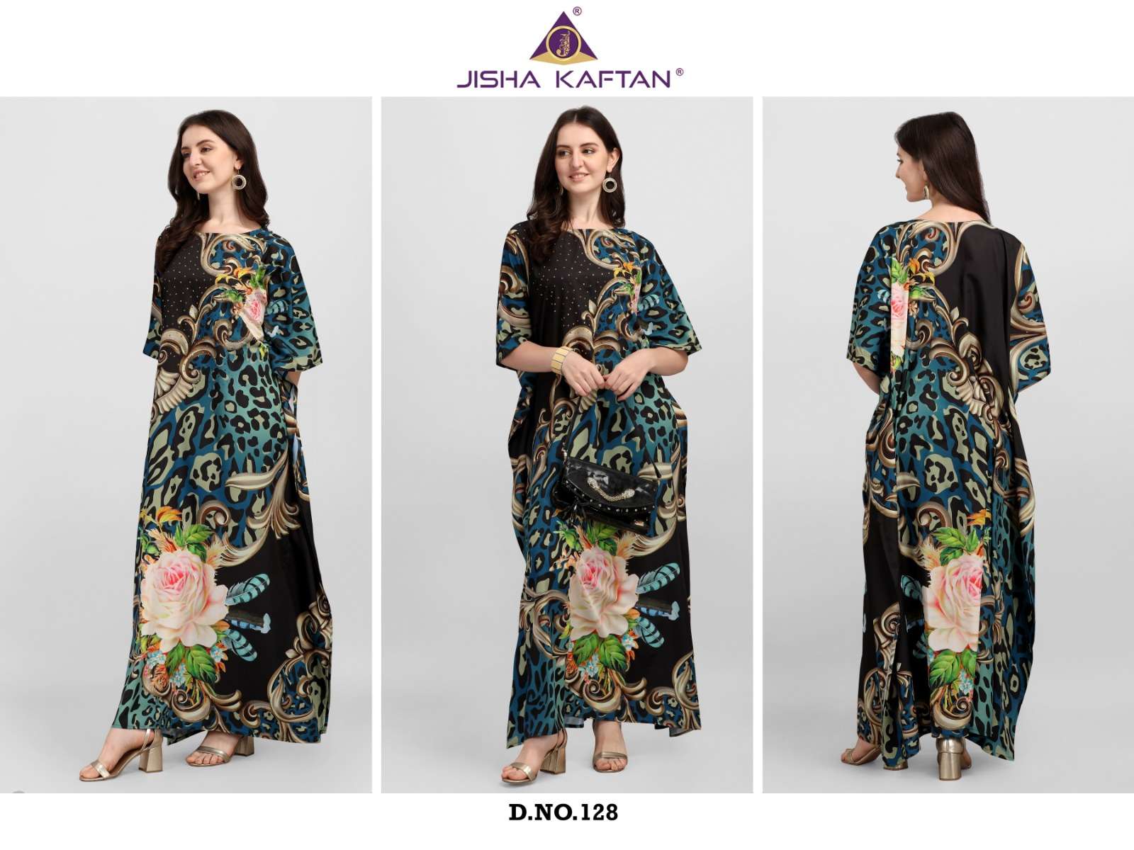 JISHA KAFTAN BY JELITE PRESENTS AFREEN VOLUME-4 FANCY KAFTAN CATALOG WHOLESALER AND EXPORTER 