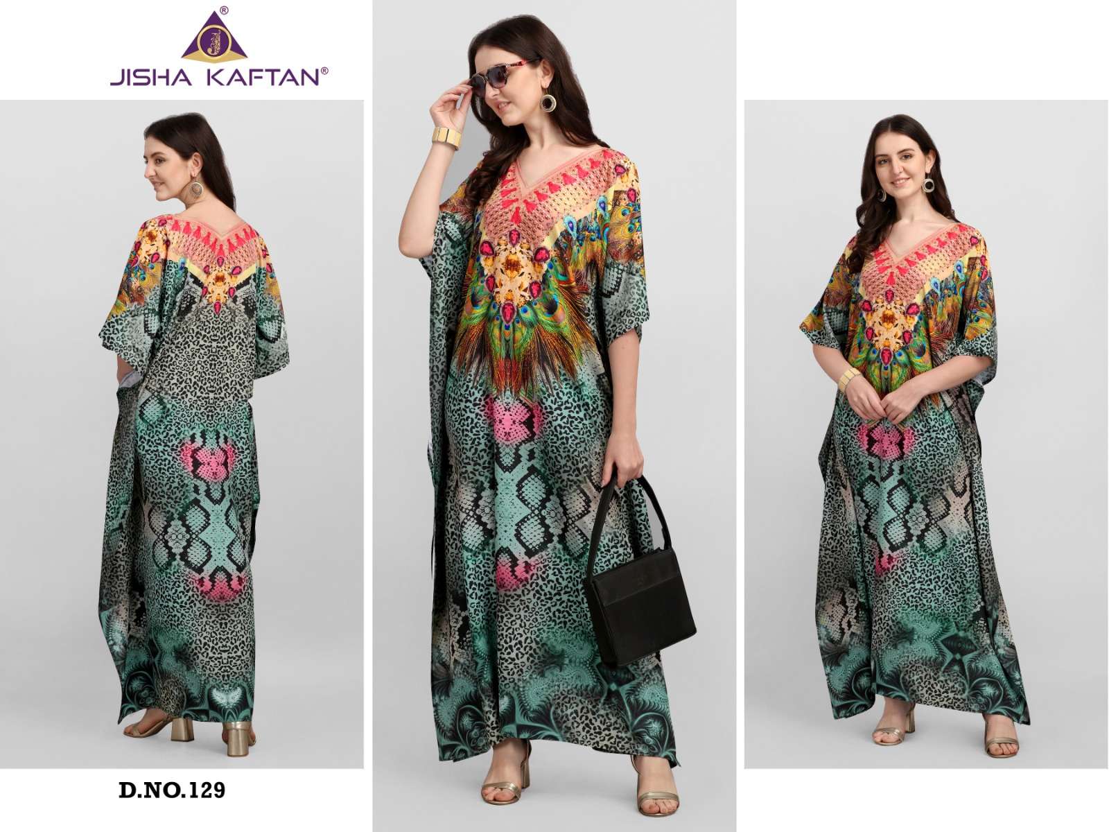 JISHA KAFTAN BY JELITE PRESENTS AFREEN VOLUME-4 FANCY KAFTAN CATALOG WHOLESALER AND EXPORTER 