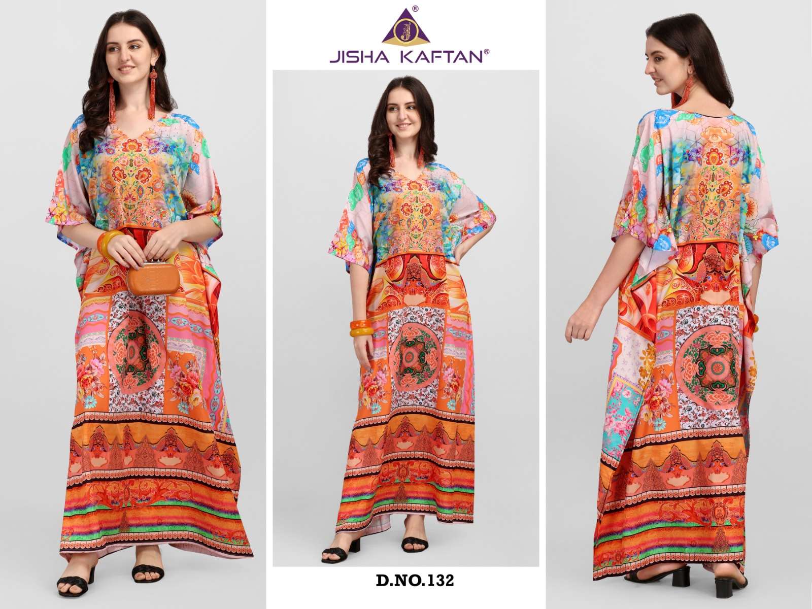 JISHA KAFTAN BY JELITE PRESENTS AFREEN VOLUME-4 FANCY KAFTAN CATALOG WHOLESALER AND EXPORTER 