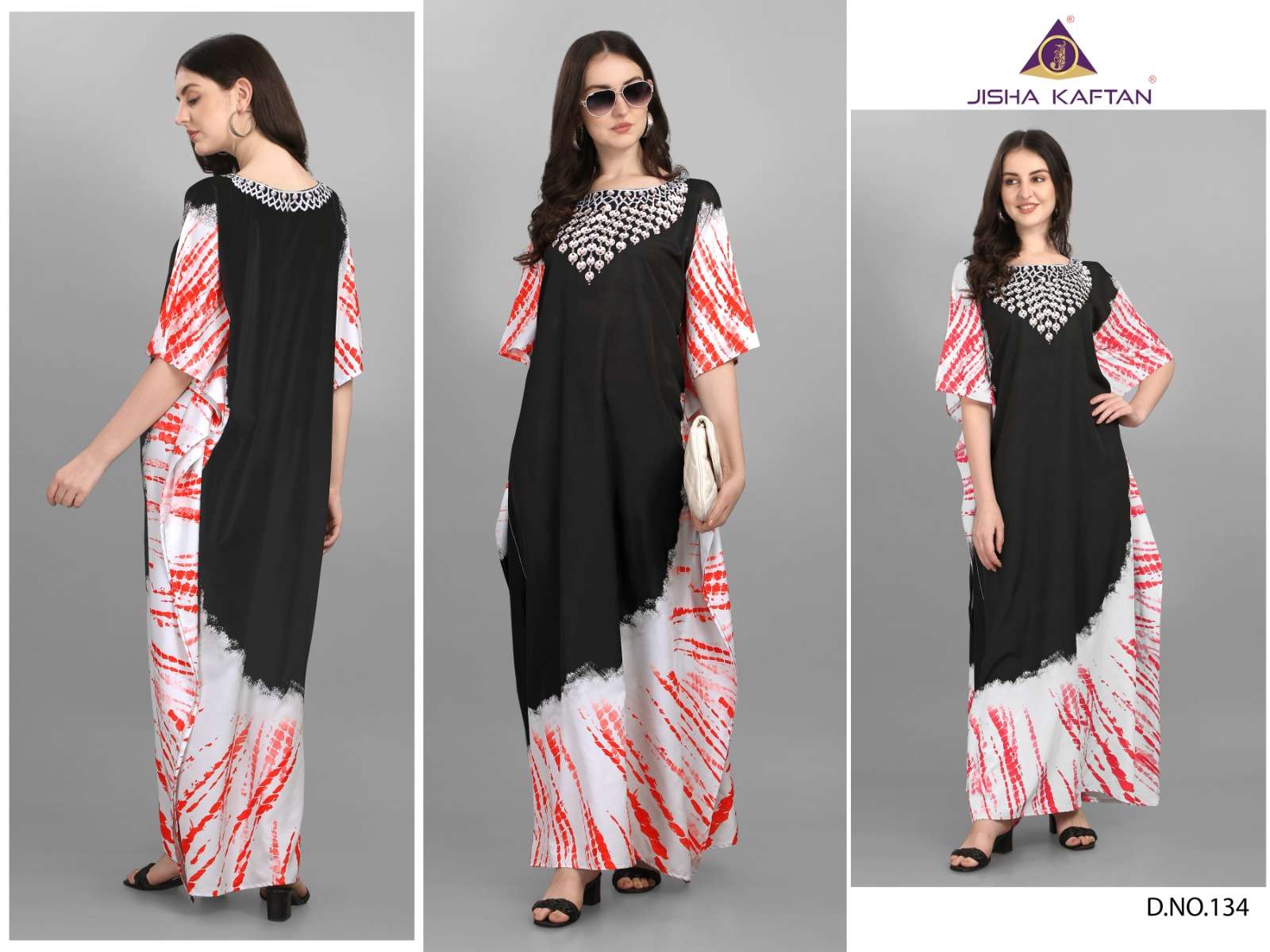 JISHA KAFTAN BY JELITE PRESENTS AFREEN VOLUME-5 FANCY KAFTAN CATALOG WHOLESALER AND EXPORTER 