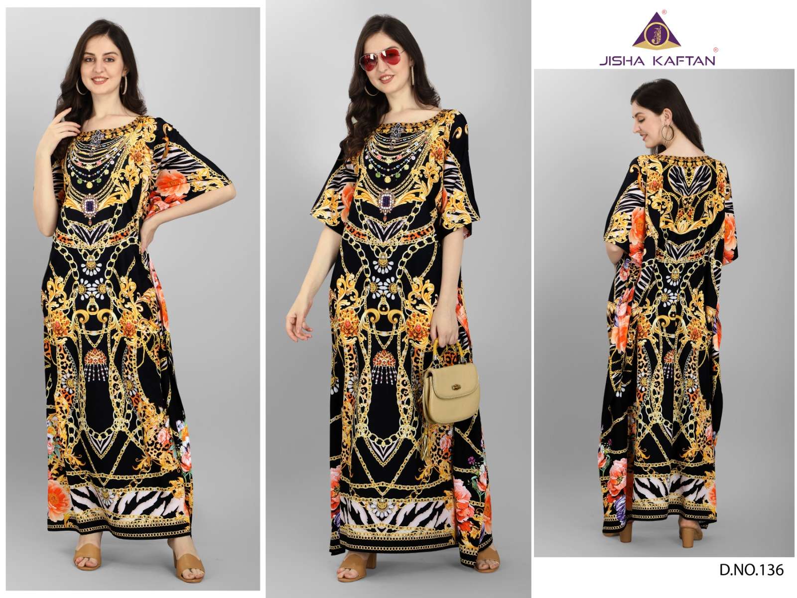 JISHA KAFTAN BY JELITE PRESENTS AFREEN VOLUME-5 FANCY KAFTAN CATALOG WHOLESALER AND EXPORTER 