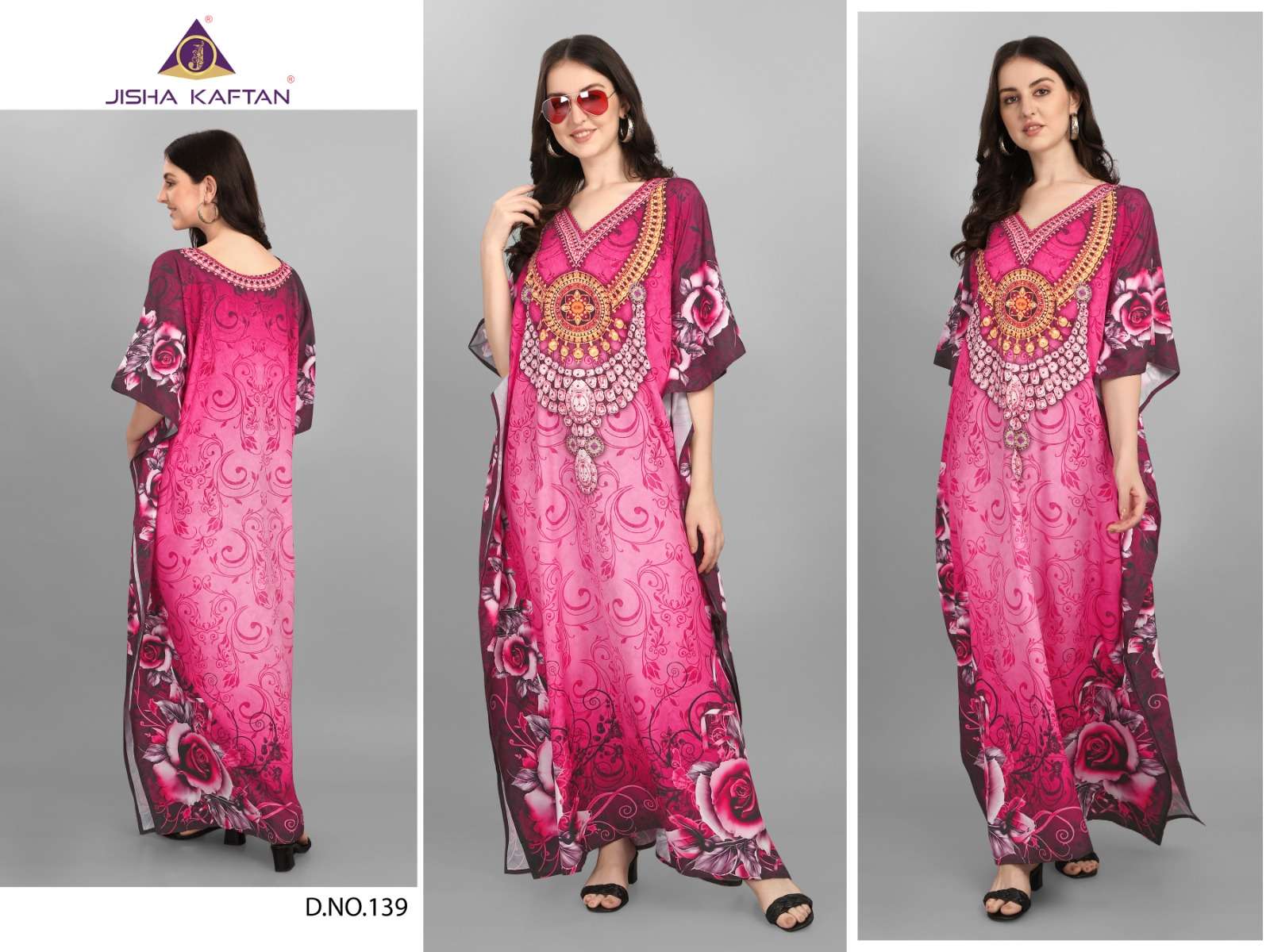 JISHA KAFTAN BY JELITE PRESENTS AFREEN VOLUME-5 FANCY KAFTAN CATALOG WHOLESALER AND EXPORTER 