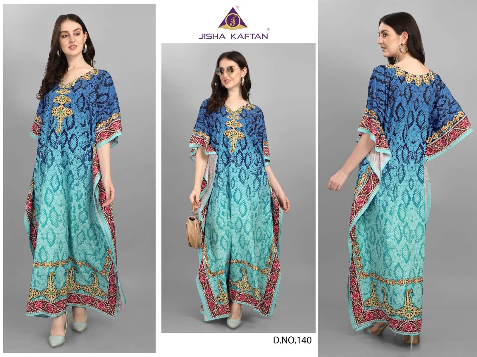 JISHA KAFTAN BY JELITE PRESENTS AFREEN VOLUME-5 FANCY KAFTAN CATALOG WHOLESALER AND EXPORTER 