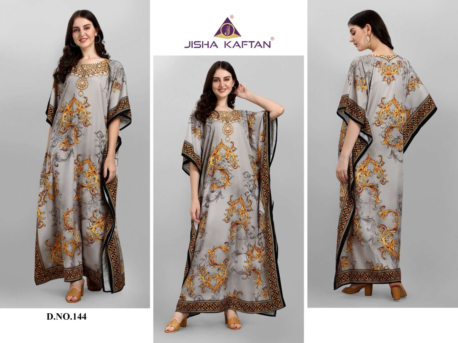 JISHA KAFTAN BY JELITE PRESENTS AFREEN VOLUME-6 FANCY KAFTAN CATALOG WHOLESALER AND EXPORTER 