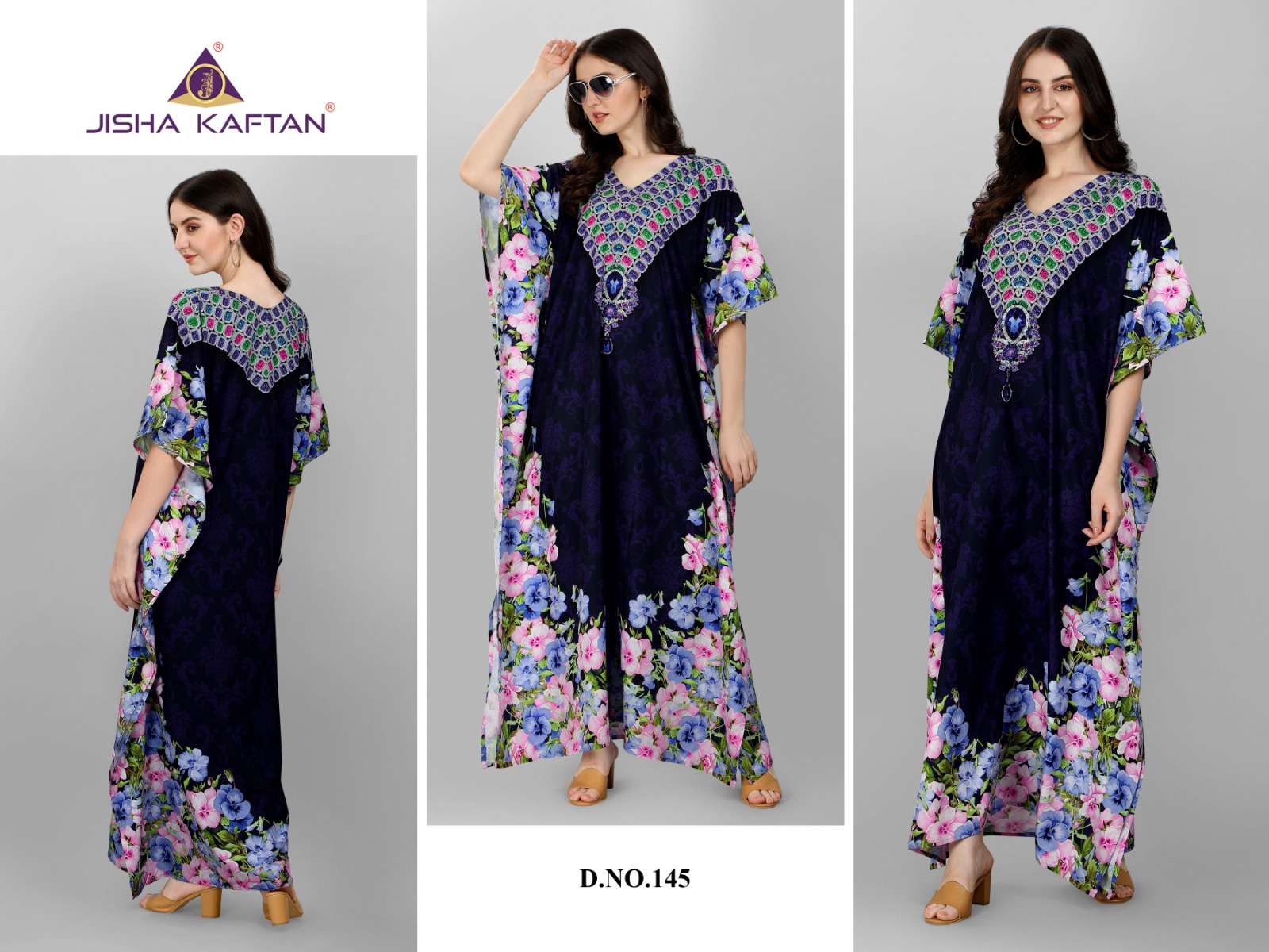 JISHA KAFTAN BY JELITE PRESENTS AFREEN VOLUME-6 FANCY KAFTAN CATALOG WHOLESALER AND EXPORTER 