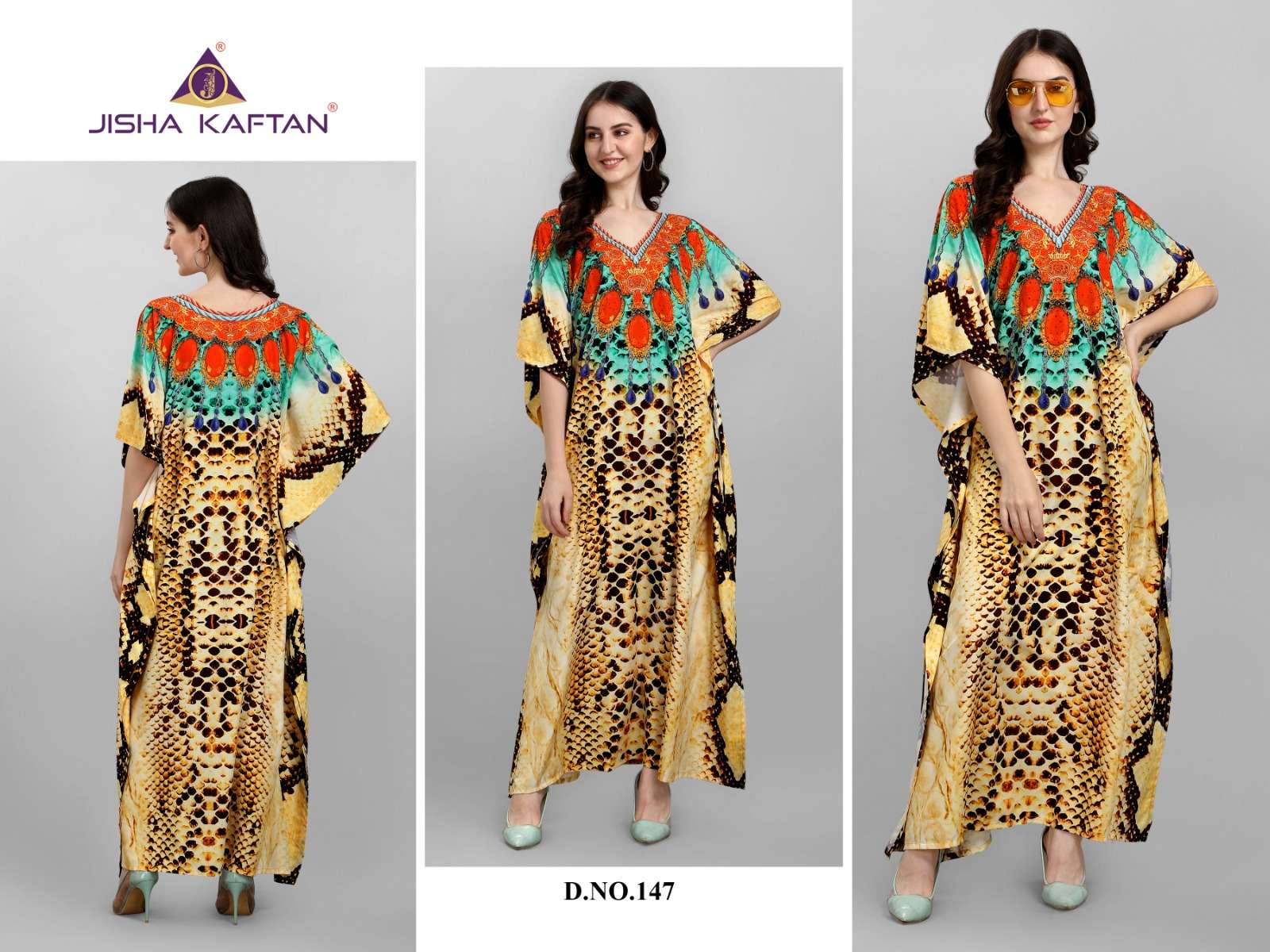 JISHA KAFTAN BY JELITE PRESENTS AFREEN VOLUME-6 FANCY KAFTAN CATALOG WHOLESALER AND EXPORTER 