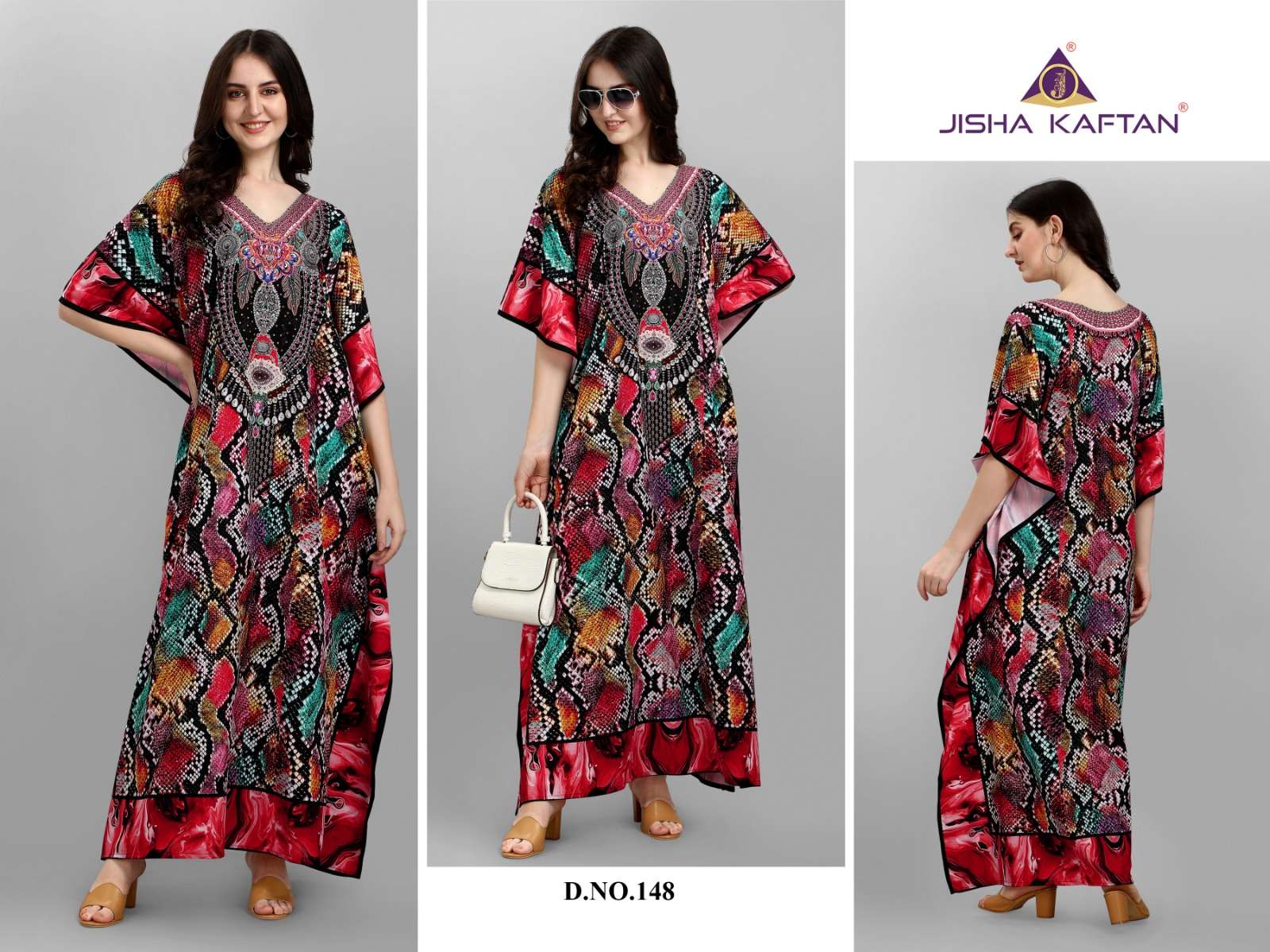 JISHA KAFTAN BY JELITE PRESENTS AFREEN VOLUME-6 FANCY KAFTAN CATALOG WHOLESALER AND EXPORTER 
