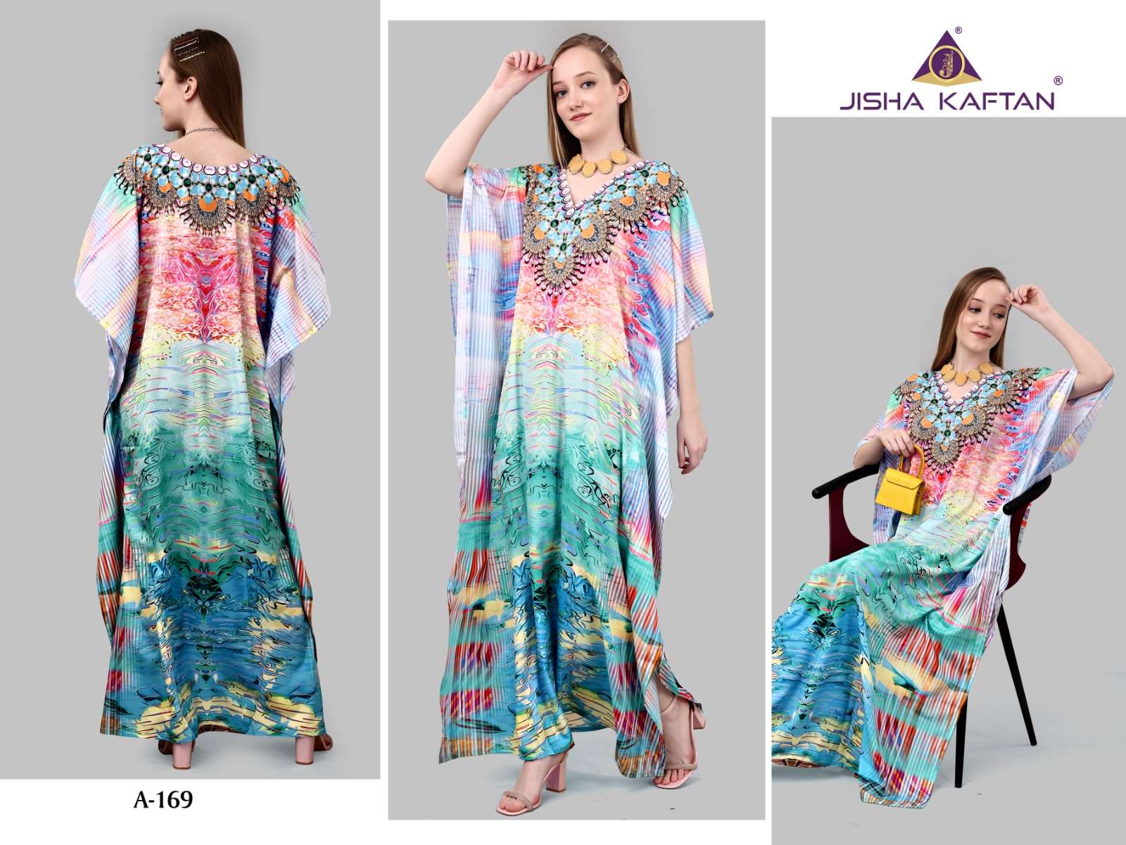 JISHA KAFTAN BY JELITE PRESENTS AFREEN VOLUME-9 FANCY KAFTAN CATALOG WHOLESALER AND EXPORTER 