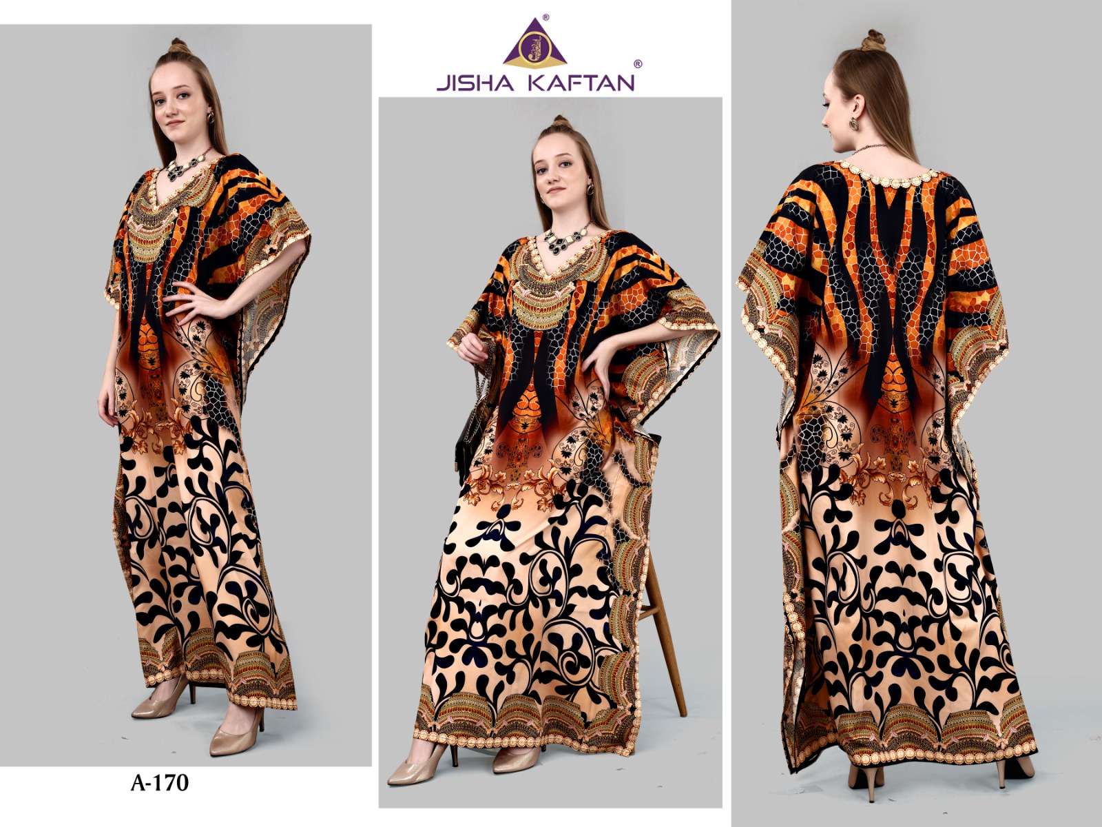 JISHA KAFTAN BY JELITE PRESENTS AFREEN VOLUME-9 FANCY KAFTAN CATALOG WHOLESALER AND EXPORTER 