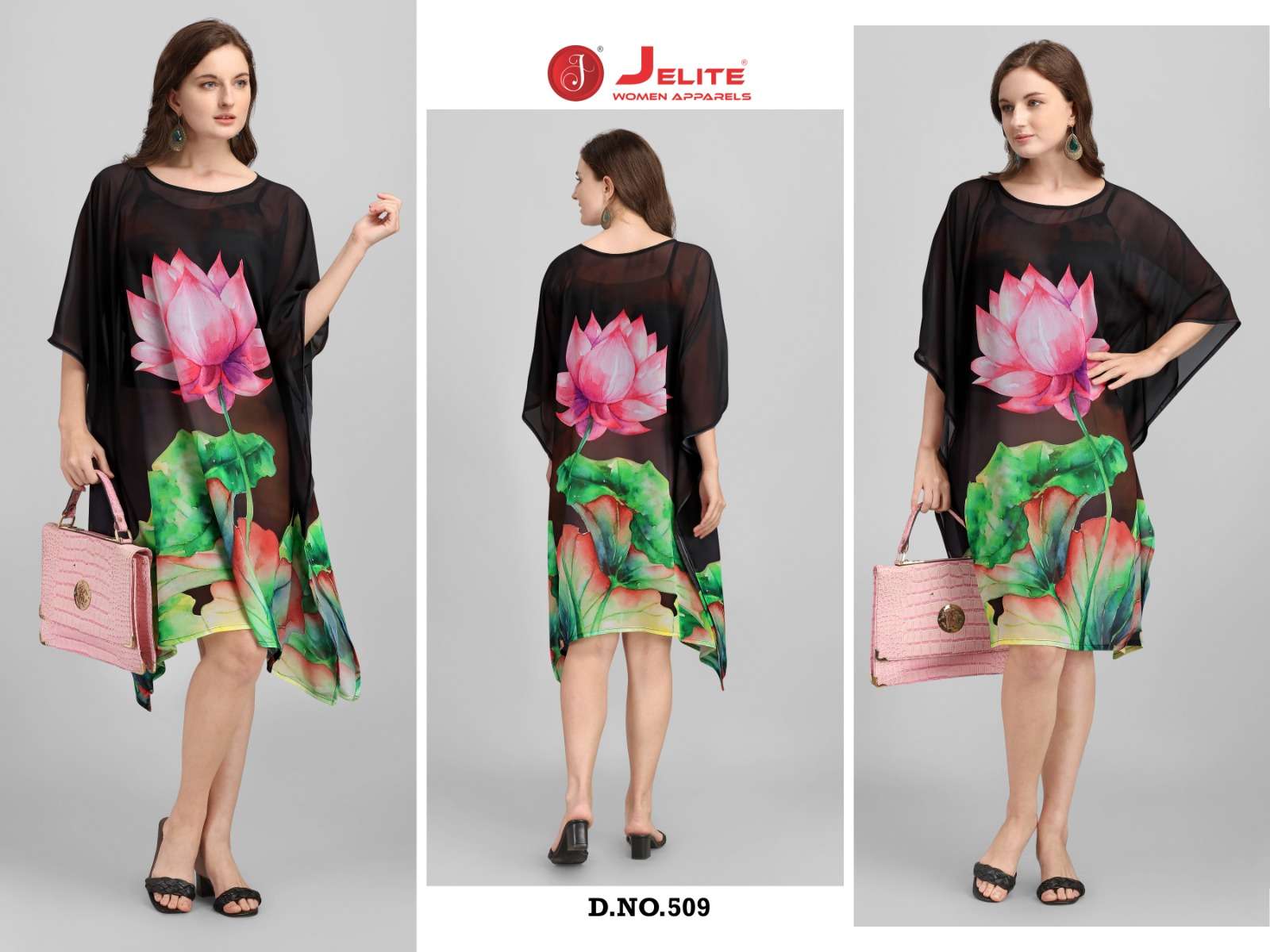 JISHA KAFTAN BY JELITE PRESENTS BEACHWEAR KAFTAN VOL-2 FANCY KAFTAN CATALOG WHOLESALER AND EXPORTER 