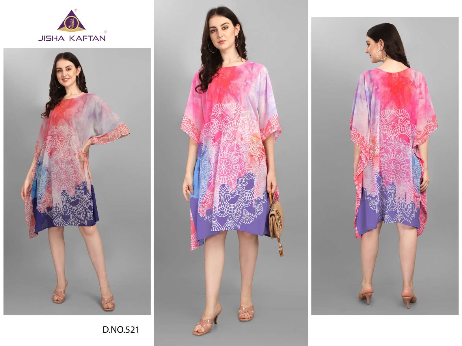 JISHA KAFTAN BY JELITE PRESENTS BEACHWEAR KAFTAN VOL-3 FANCY KAFTAN CATALOG WHOLESALER AND EXPORTER 