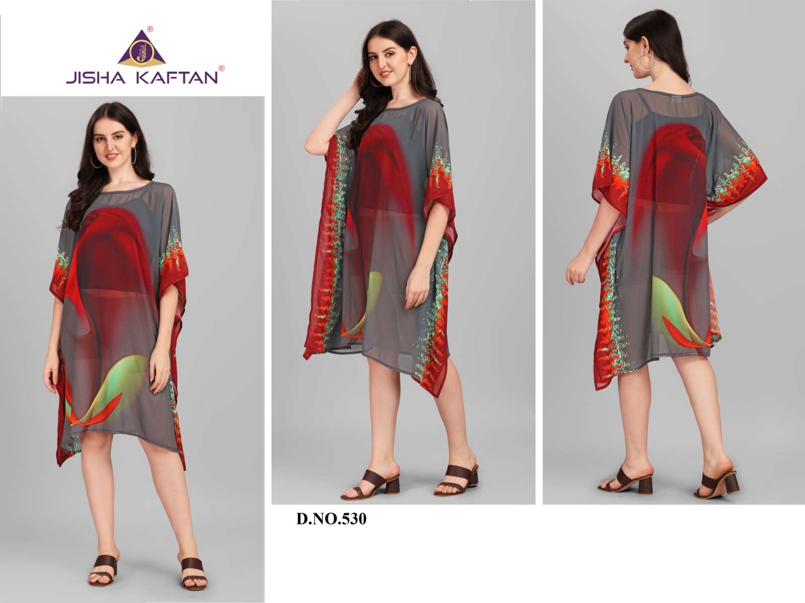 JISHA KAFTAN BY JELITE PRESENTS BEACHWEAR KAFTAN VOL-4 FANCY KAFTAN CATALOG WHOLESALER AND EXPORTER 