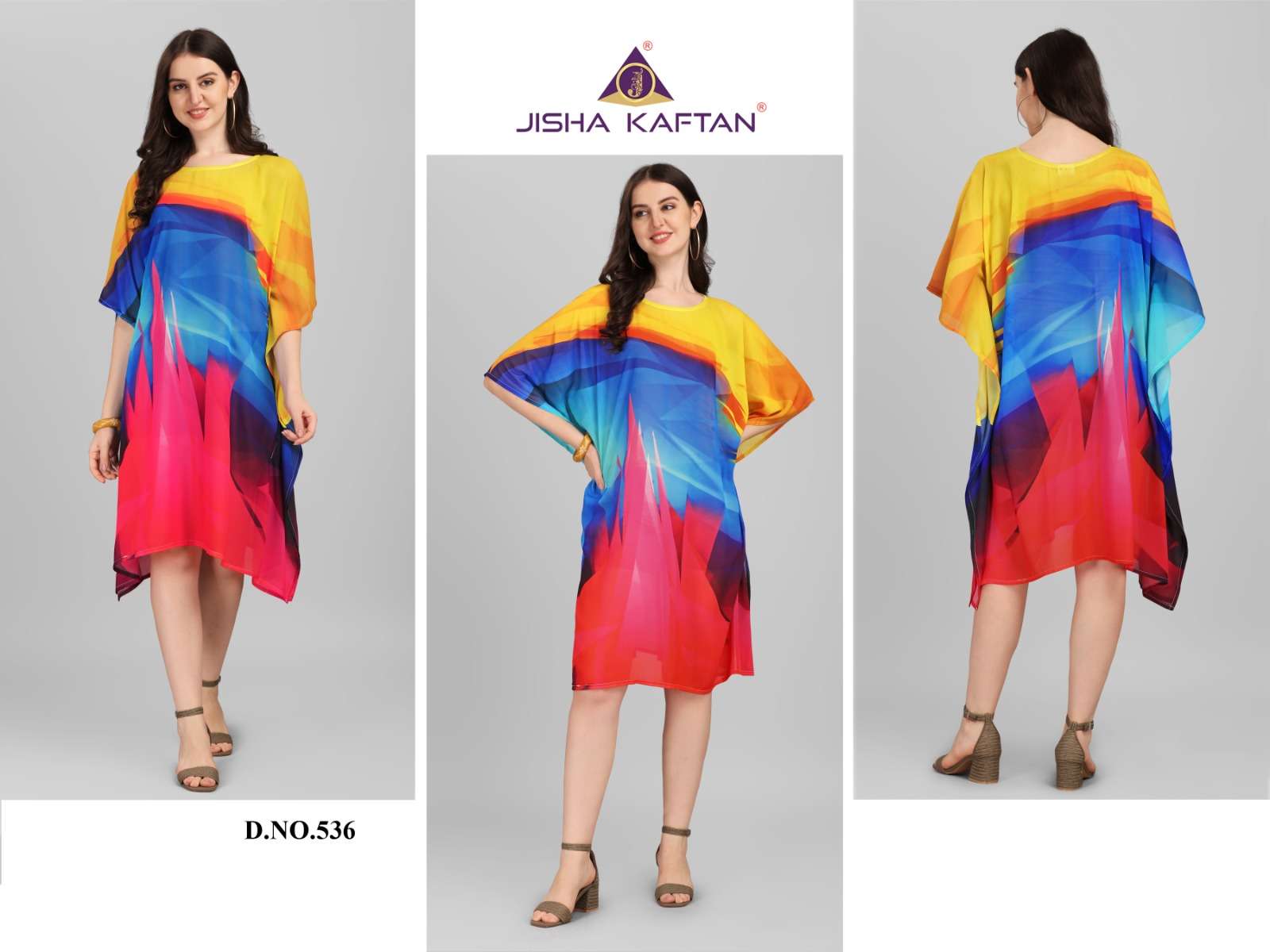 JISHA KAFTAN BY JELITE PRESENTS BEACHWEAR KAFTAN VOL-5 FANCY KAFTAN CATALOG WHOLESALER AND EXPORTER 