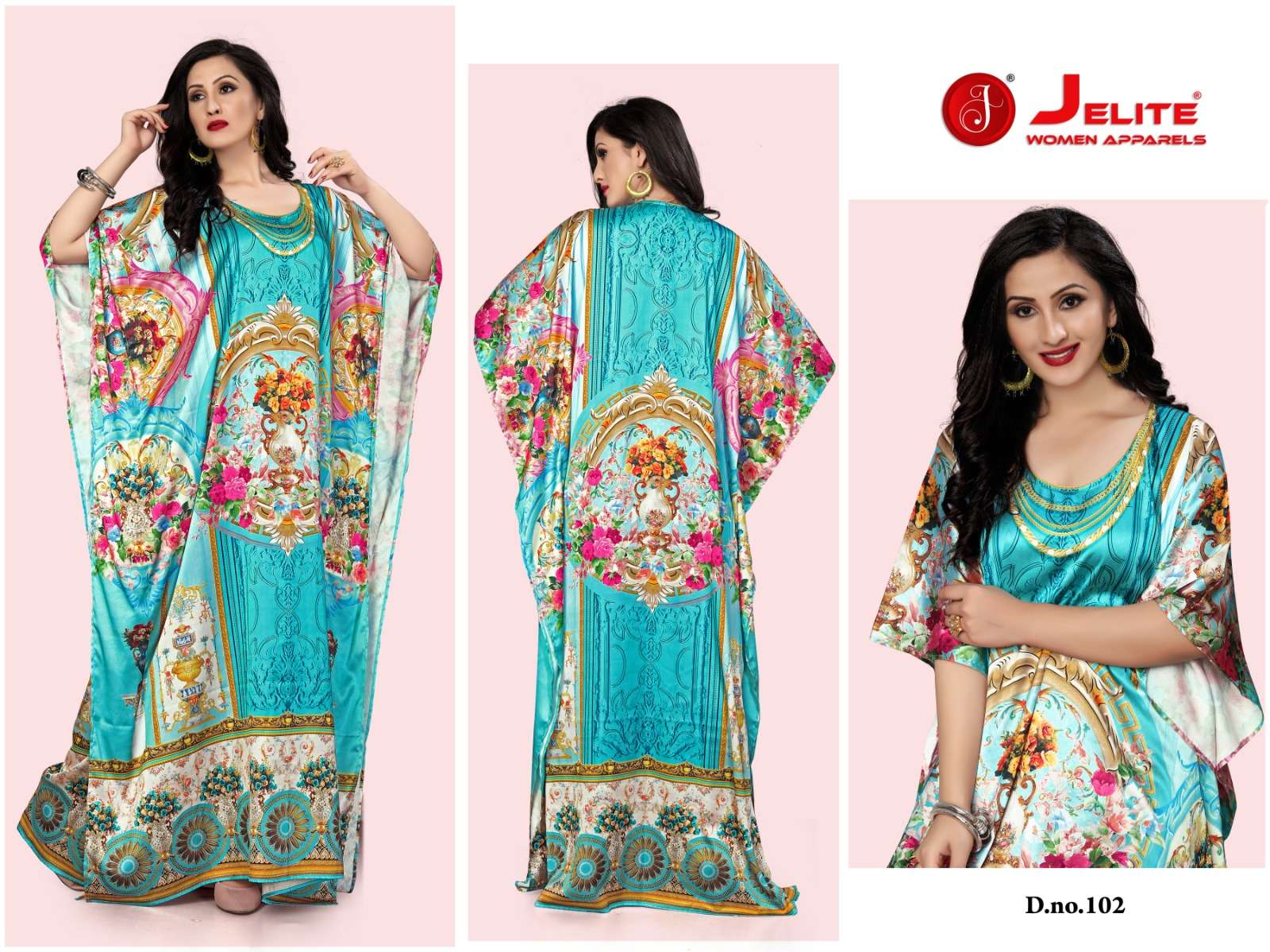 JISHA KAFTAN BY JELITE PRESENTS KAFTAN E NAZAKAT VOL-1 FANCY KAFTAN CATALOG WHOLESALER AND EXPORTER 