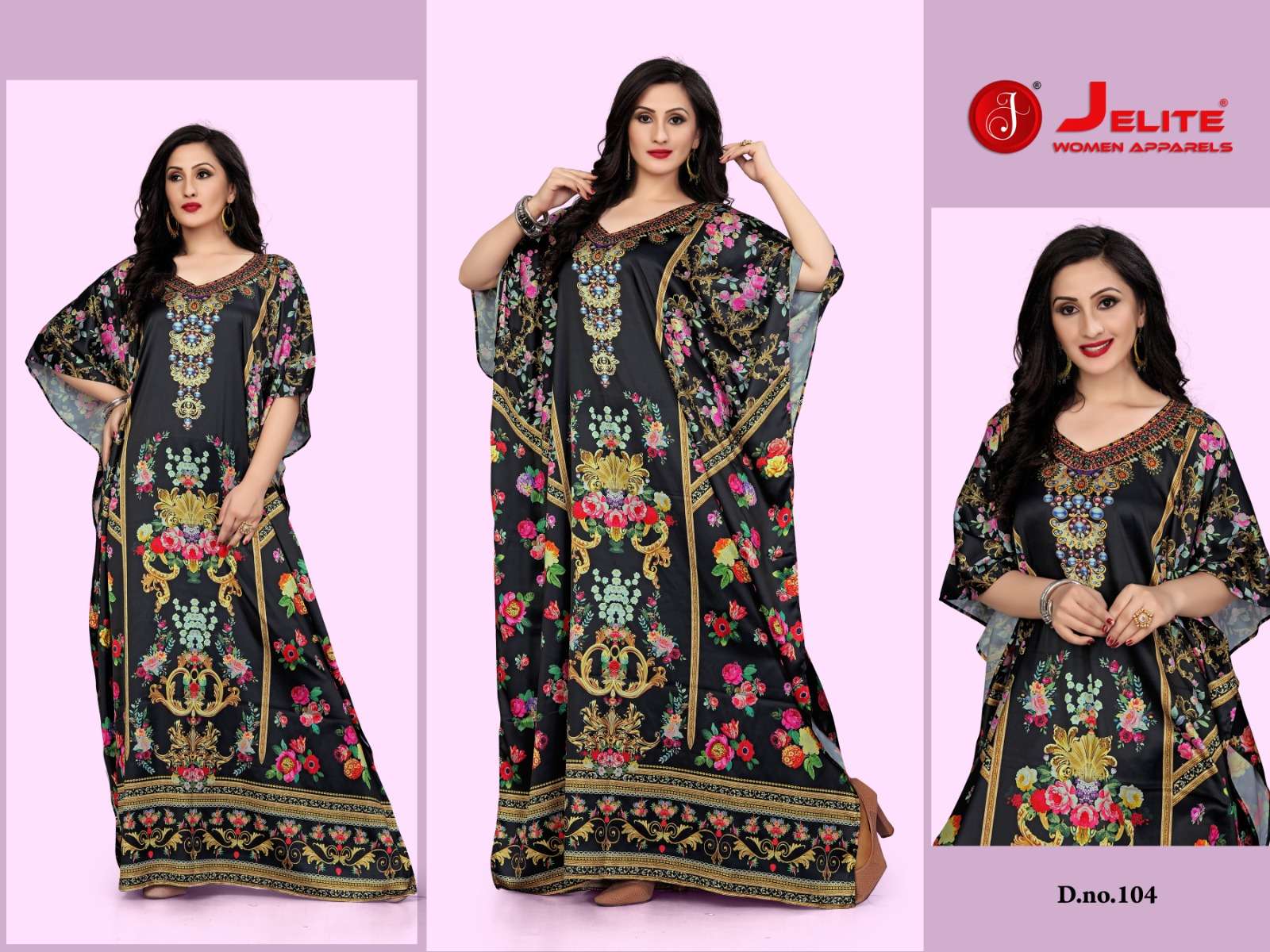 JISHA KAFTAN BY JELITE PRESENTS KAFTAN E NAZAKAT VOL-1 FANCY KAFTAN CATALOG WHOLESALER AND EXPORTER 