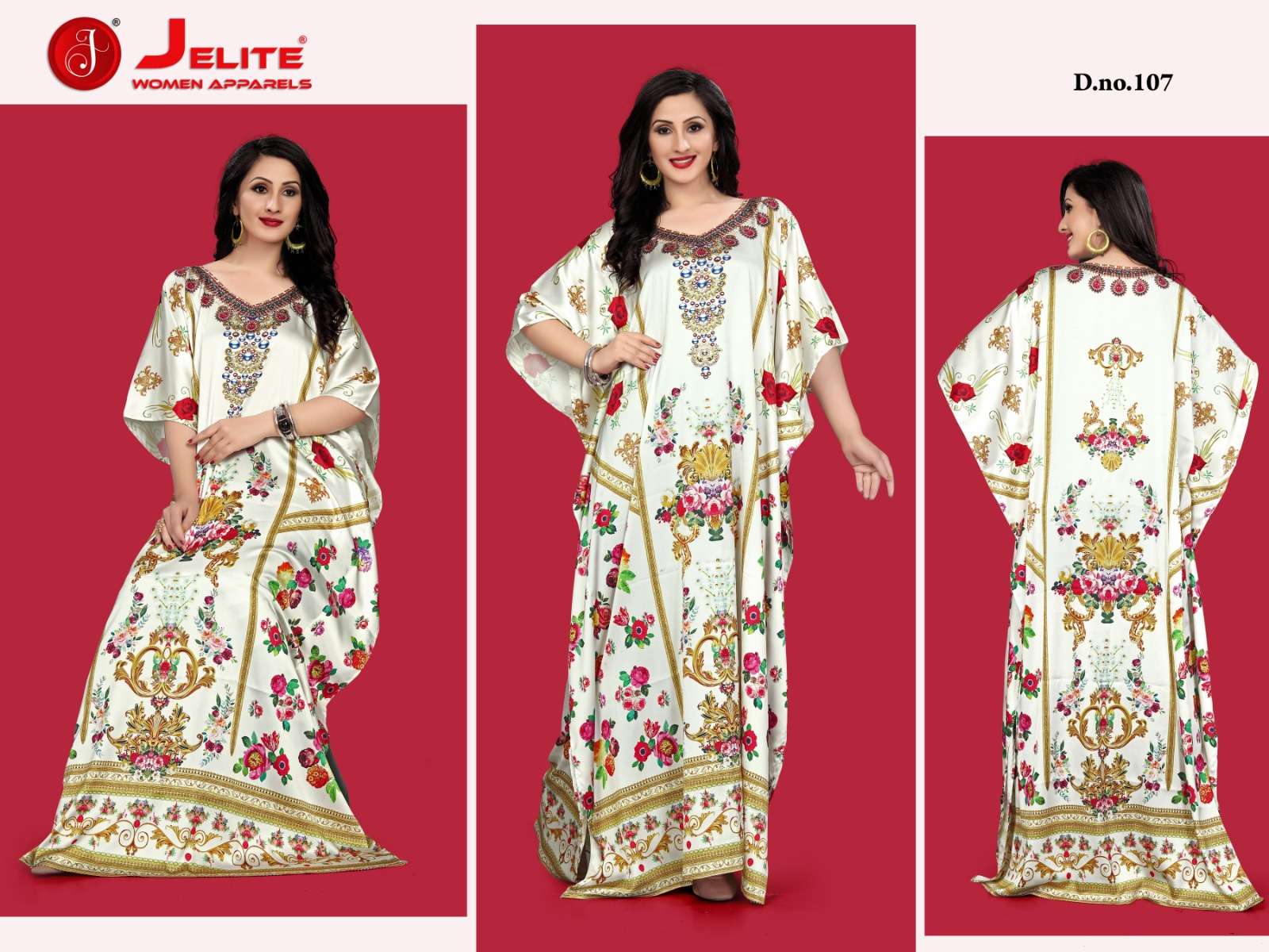 JISHA KAFTAN BY JELITE PRESENTS KAFTAN E NAZAKAT VOL-1 FANCY KAFTAN CATALOG WHOLESALER AND EXPORTER 