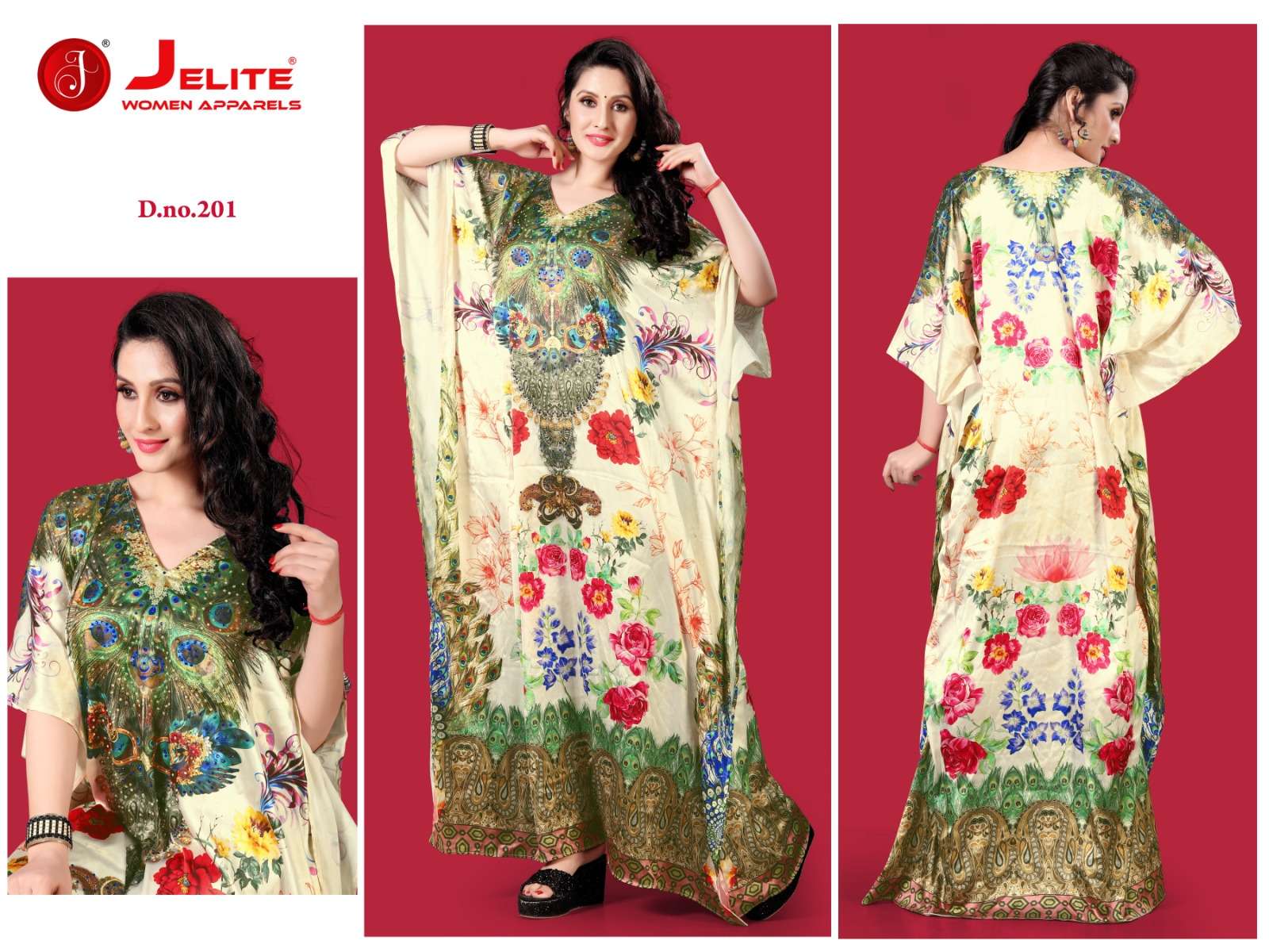 JISHA KAFTAN BY JELITE PRESENTS KAFTAN E NAZAKAT VOL-2 FANCY KAFTAN CATALOG WHOLESALER AND EXPORTER 
