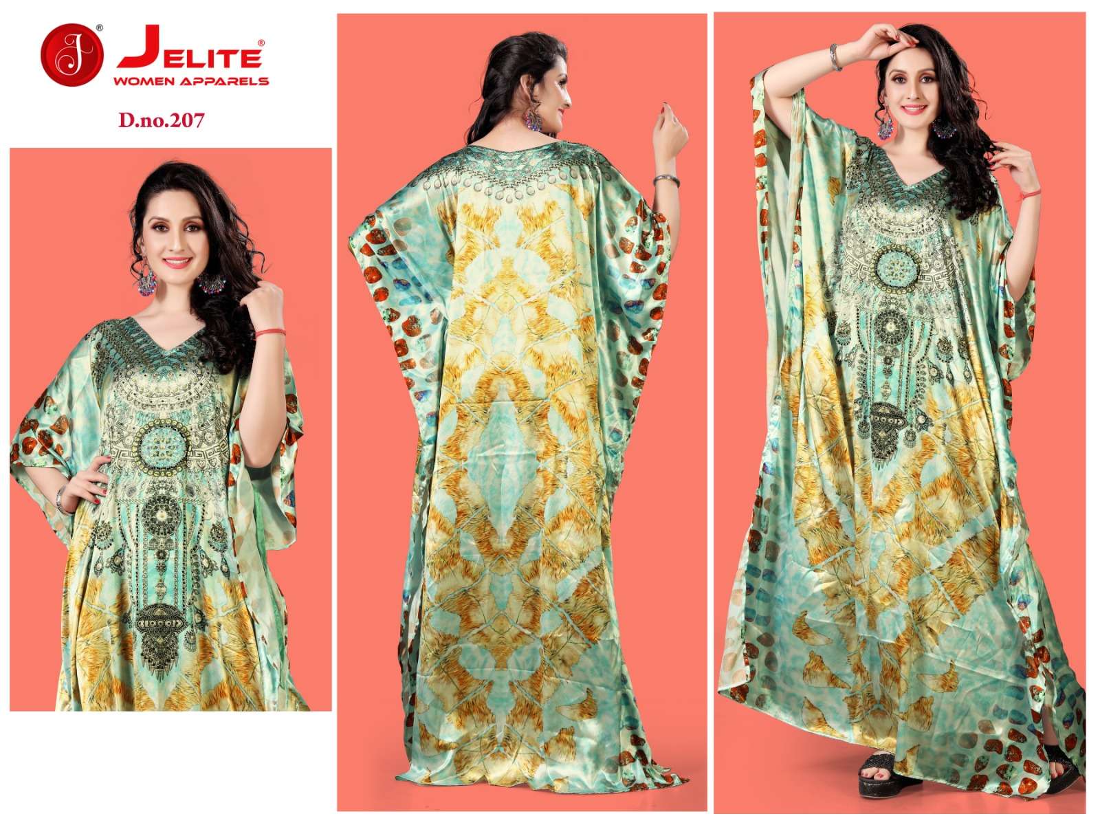 JISHA KAFTAN BY JELITE PRESENTS KAFTAN E NAZAKAT VOL-2 FANCY KAFTAN CATALOG WHOLESALER AND EXPORTER 
