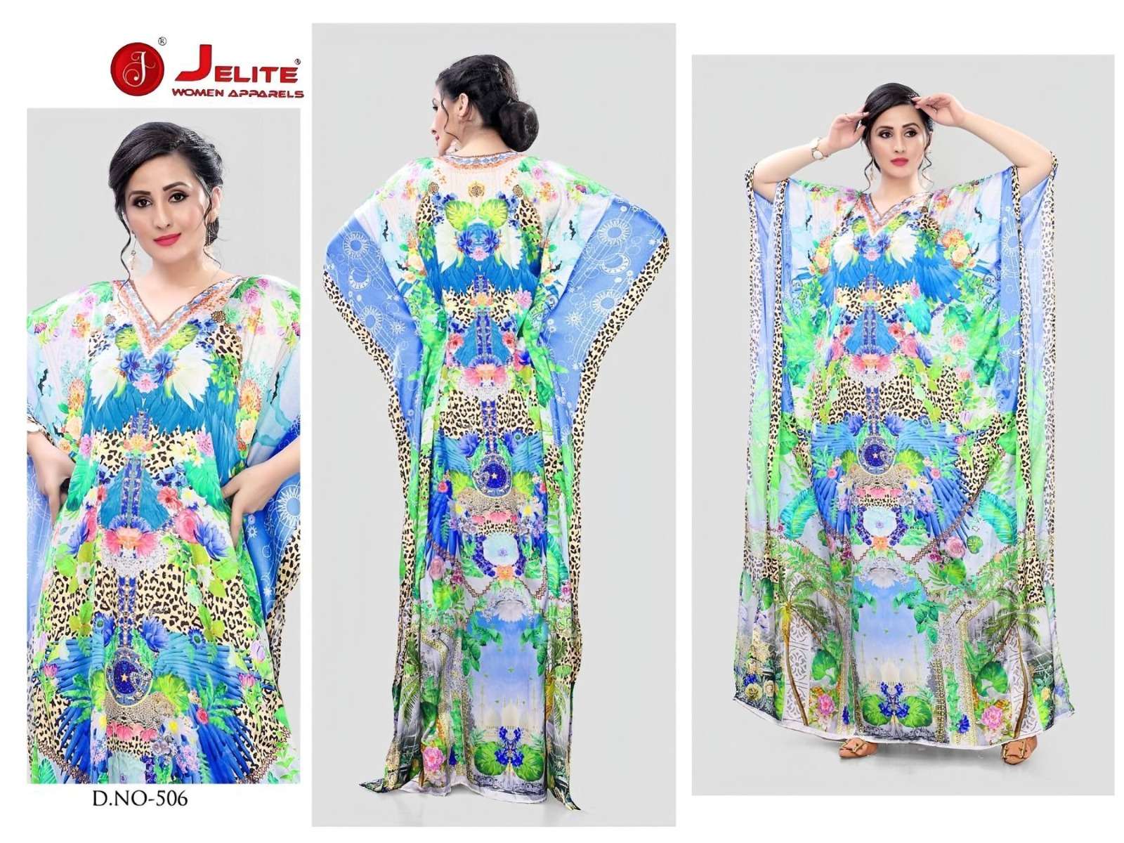 JISHA KAFTAN BY JELITE PRESENTS KAFTAN E NAZAKAT VOL-5 FANCY KAFTAN CATALOG WHOLESALER AND EXPORTER 