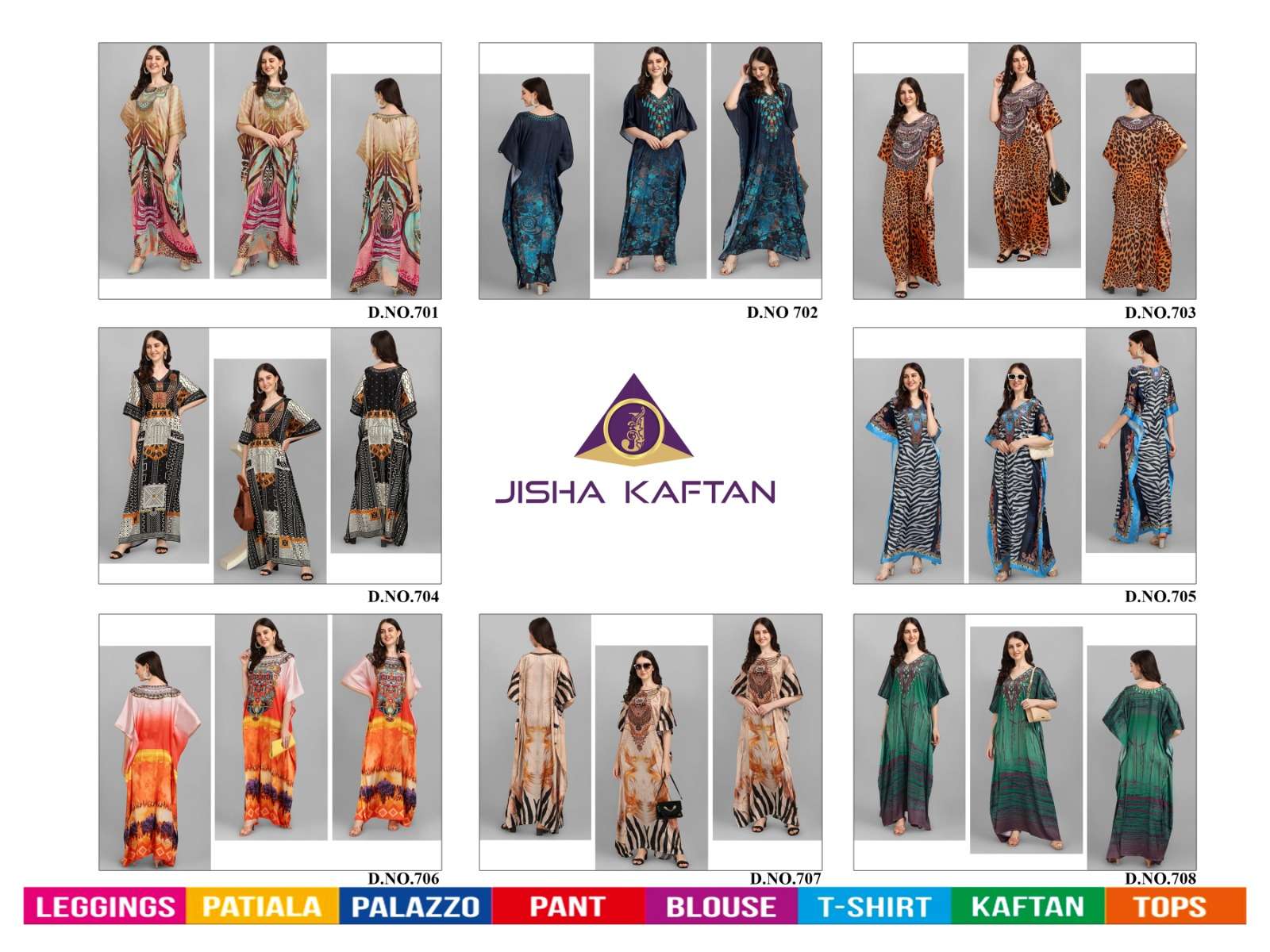 JISHA KAFTAN BY JELITE PRESENTS KAFTAN E NAZAKAT VOL-7 FANCY KAFTAN CATALOG WHOLESALER AND EXPORTER 