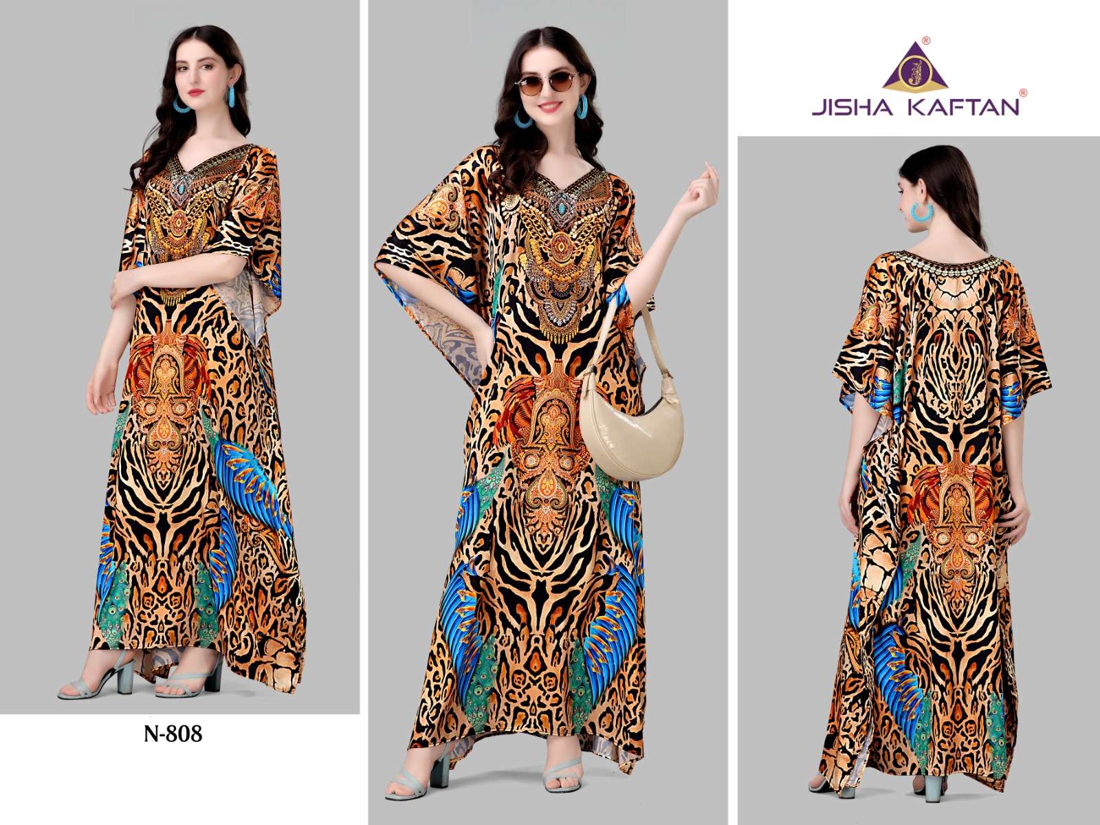 JISHA KAFTAN BY JELITE PRESENTS KAFTAN E NAZAKAT VOL-8 FANCY KAFTAN CATALOG WHOLESALER AND EXPORTER 