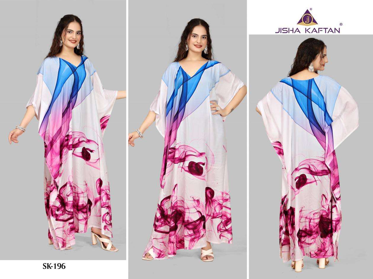 JISHA KAFTAN BY JELITE PRESENTS SILK KAFTAN VOLUME-12  FANCY KAFTAN CATALOG WHOLESALER AND EXPORTER 