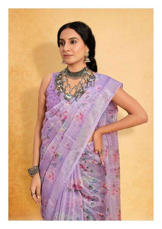 kashvi creation Presents butterfly unique style organza sarees Catalog Wholesaler And exporter 