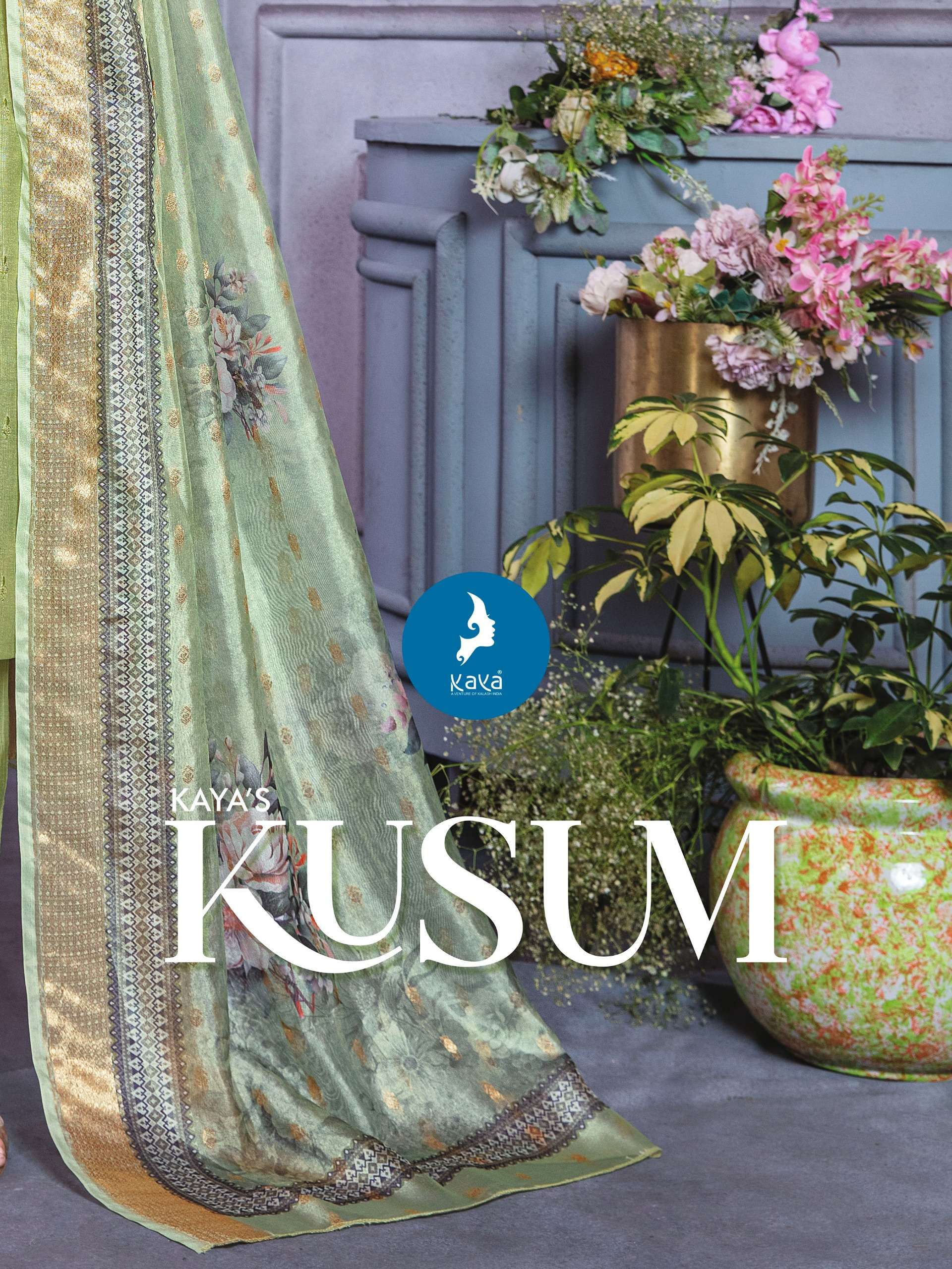 KAYA PRESENT KUSUM VICHITRA SILK READYMADE KURTIS CATALOG WHOLESALER AND EXPORTER IN SURAT 