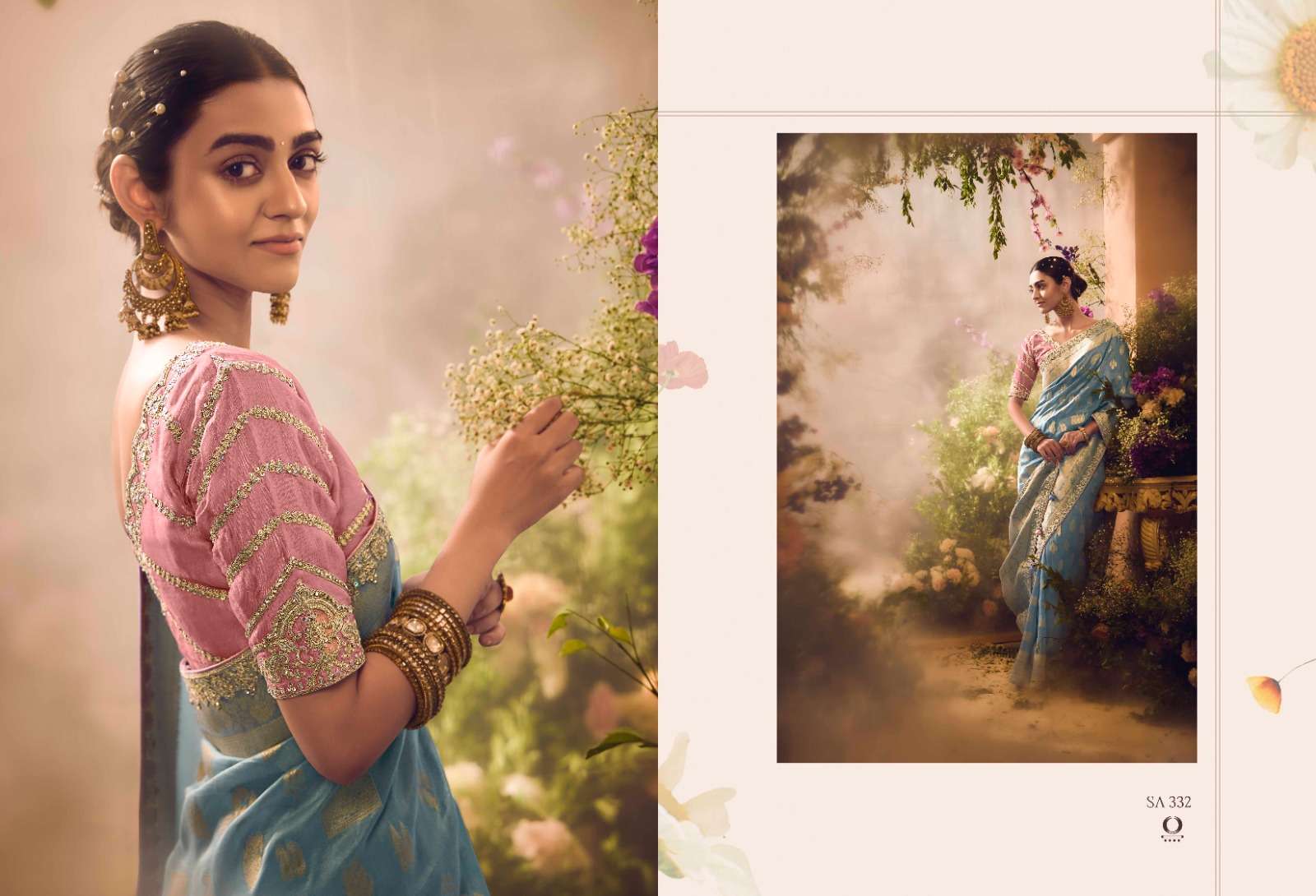 KIMORA PRESENTS KHWAHISH FANCY SILK DESIGNER SAREES CATALOG WHOLESALER AND EXPORTER 