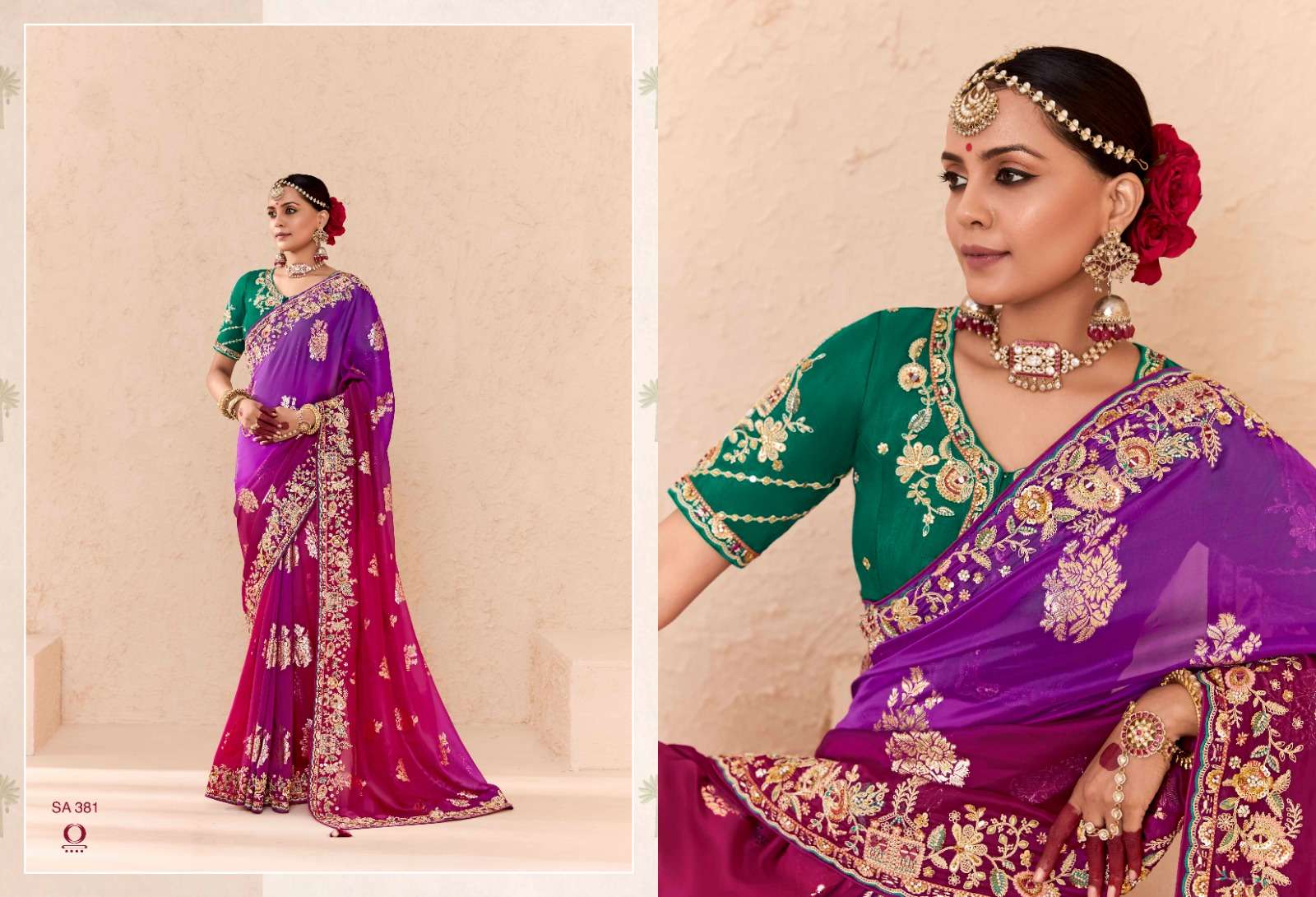 KIMORA PRESENTS SHEHNAI FANCY WEDDING WEAR SAREES CATALOG WHOLESALER AND EXPORTER IN SURAT