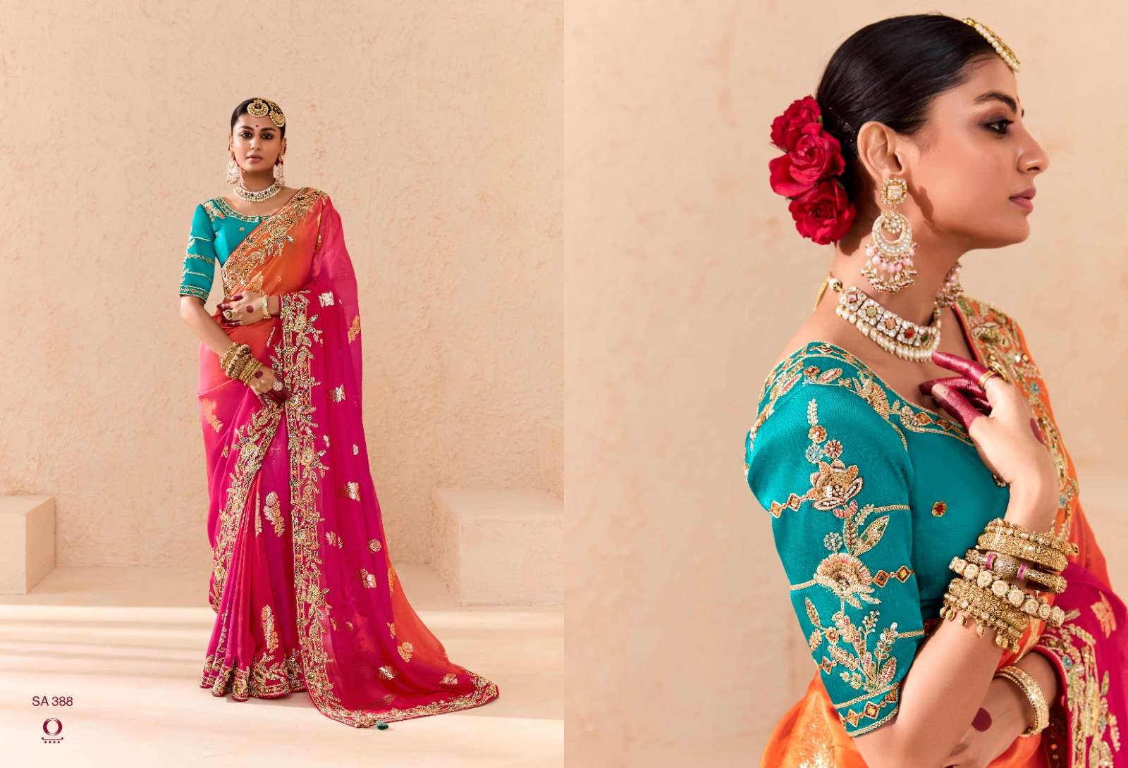 KIMORA PRESENTS SHEHNAI FANCY WEDDING WEAR SAREES CATALOG WHOLESALER AND EXPORTER IN SURAT