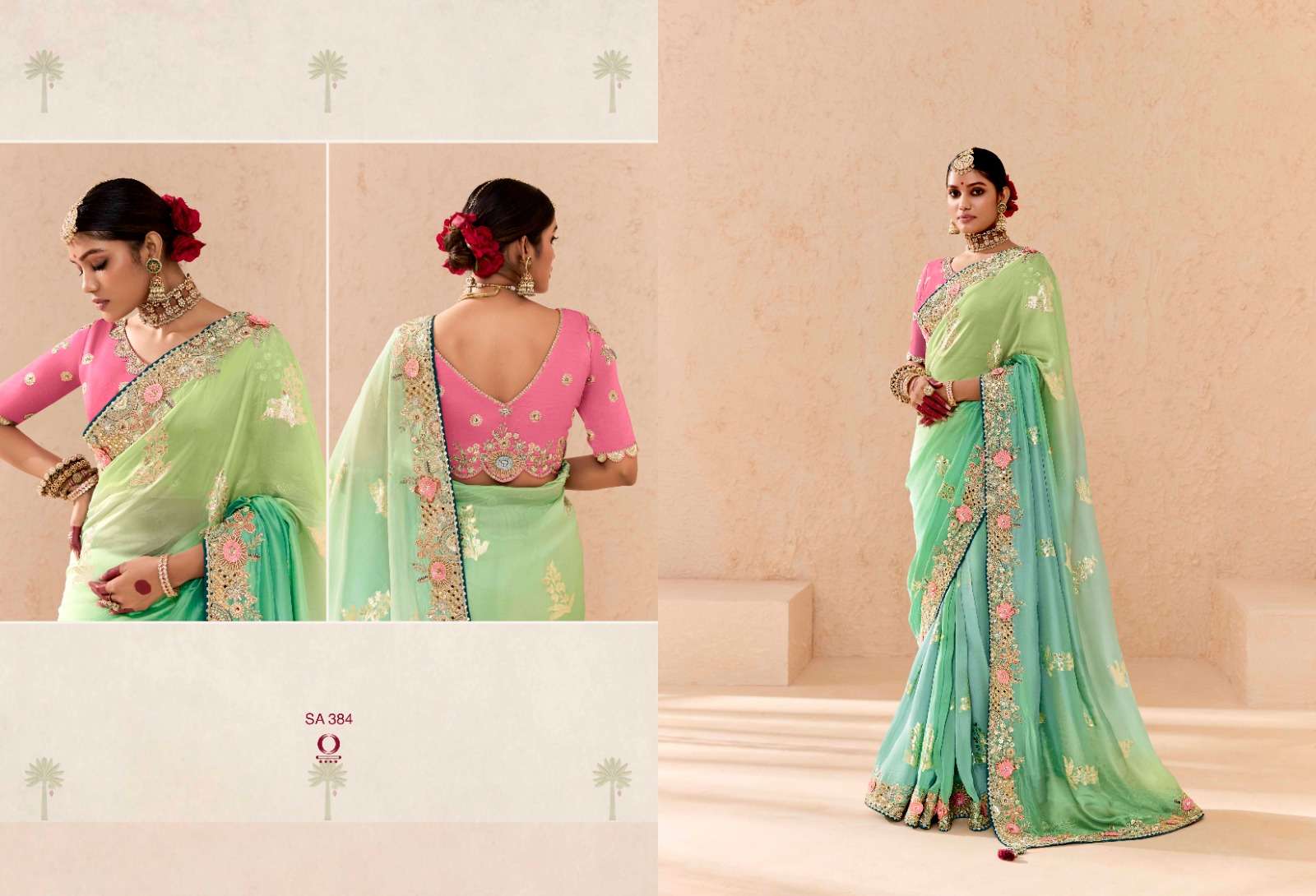 KIMORA PRESENTS SHEHNAI FANCY WEDDING WEAR SAREES CATALOG WHOLESALER AND EXPORTER IN SURAT