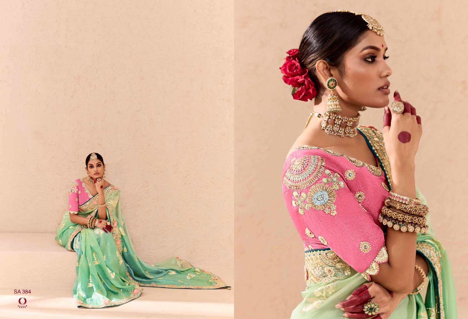 KIMORA PRESENTS SHEHNAI FANCY WEDDING WEAR SAREES CATALOG WHOLESALER AND EXPORTER IN SURAT