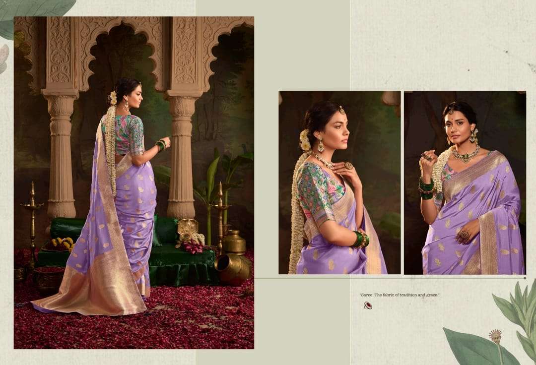 KIMORA PRESENTS SINDHURI RAAS FANCY DESIGNER SILK SAREES CATALOG WHOLESALER AND EXPORTER IN SURAT