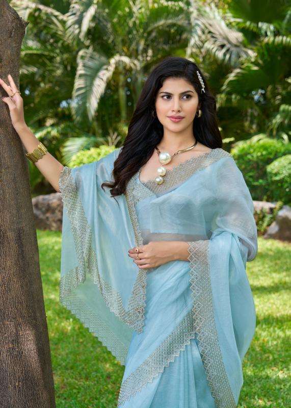 MEHEK PRESENTS 859A-885E SERIES PAULA SUPER COAT ZARKAN FESTIVAL WEAR SAREE CATALOG WHOLESALER AND EXPORTER IN SURAT 