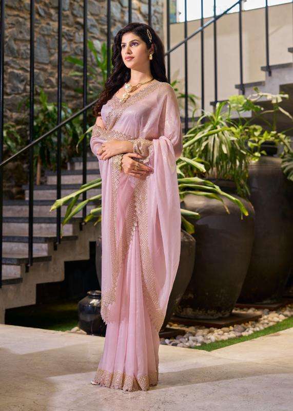 MEHEK PRESENTS 859A-885E SERIES PAULA SUPER COAT ZARKAN FESTIVAL WEAR SAREE CATALOG WHOLESALER AND EXPORTER IN SURAT 