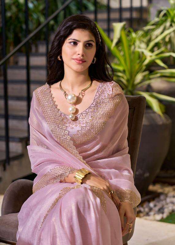 MEHEK PRESENTS 859A-885E SERIES PAULA SUPER COAT ZARKAN FESTIVAL WEAR SAREE CATALOG WHOLESALER AND EXPORTER IN SURAT 