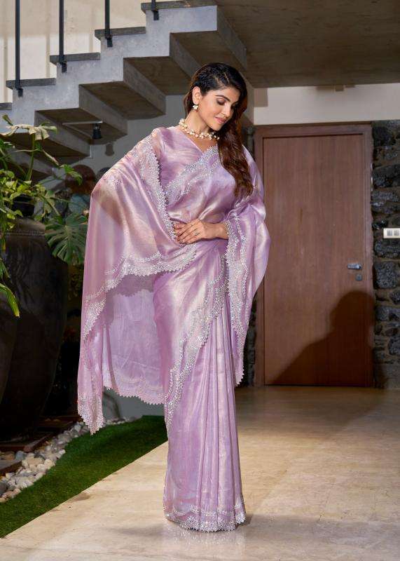 MEHEK PRESENTS MEHEK 865A- 865E RAINA SILK JARKAN HANDWORK FESTIVE WEAR INDIAN ETHNIC SAREES CATALOG WHOLESALER AND EXPORTER 