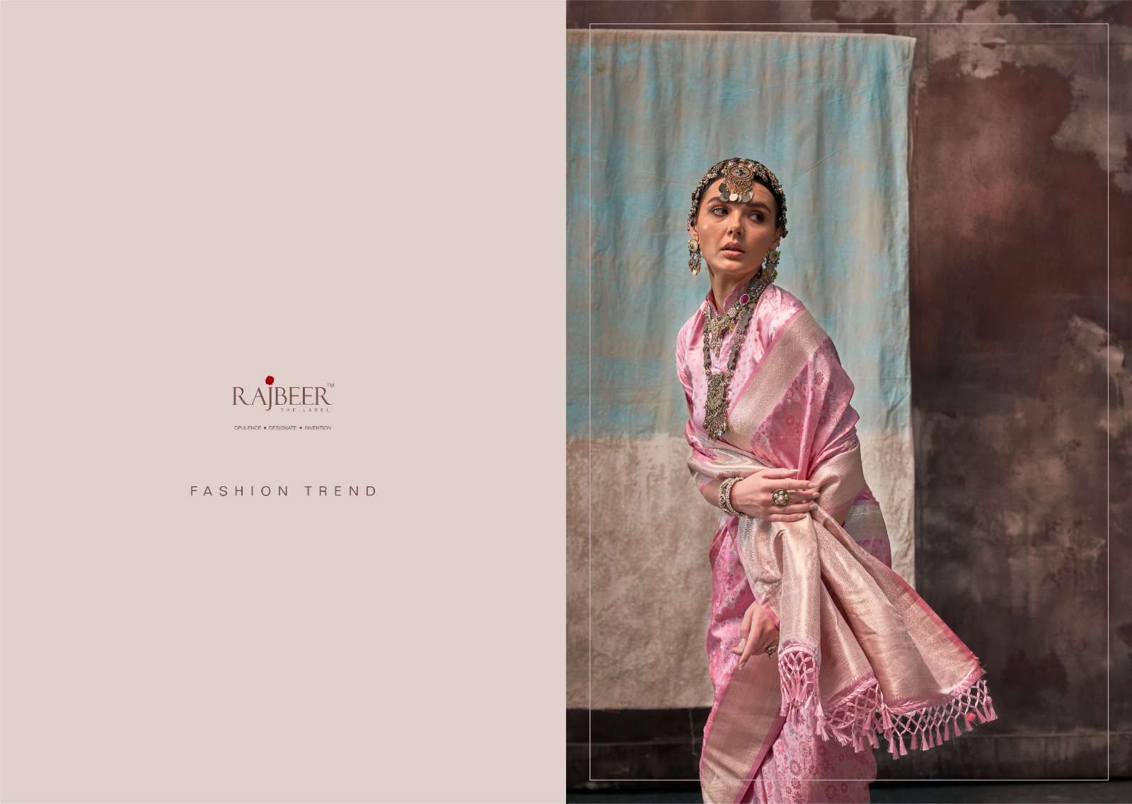 RAJBEER PRESENTS KOSHA SILK STYLISH HANDLOOM SATIN WEAVING SILK SAREES CATALOG WHOLESALER AND EXPORTER IN SURAT