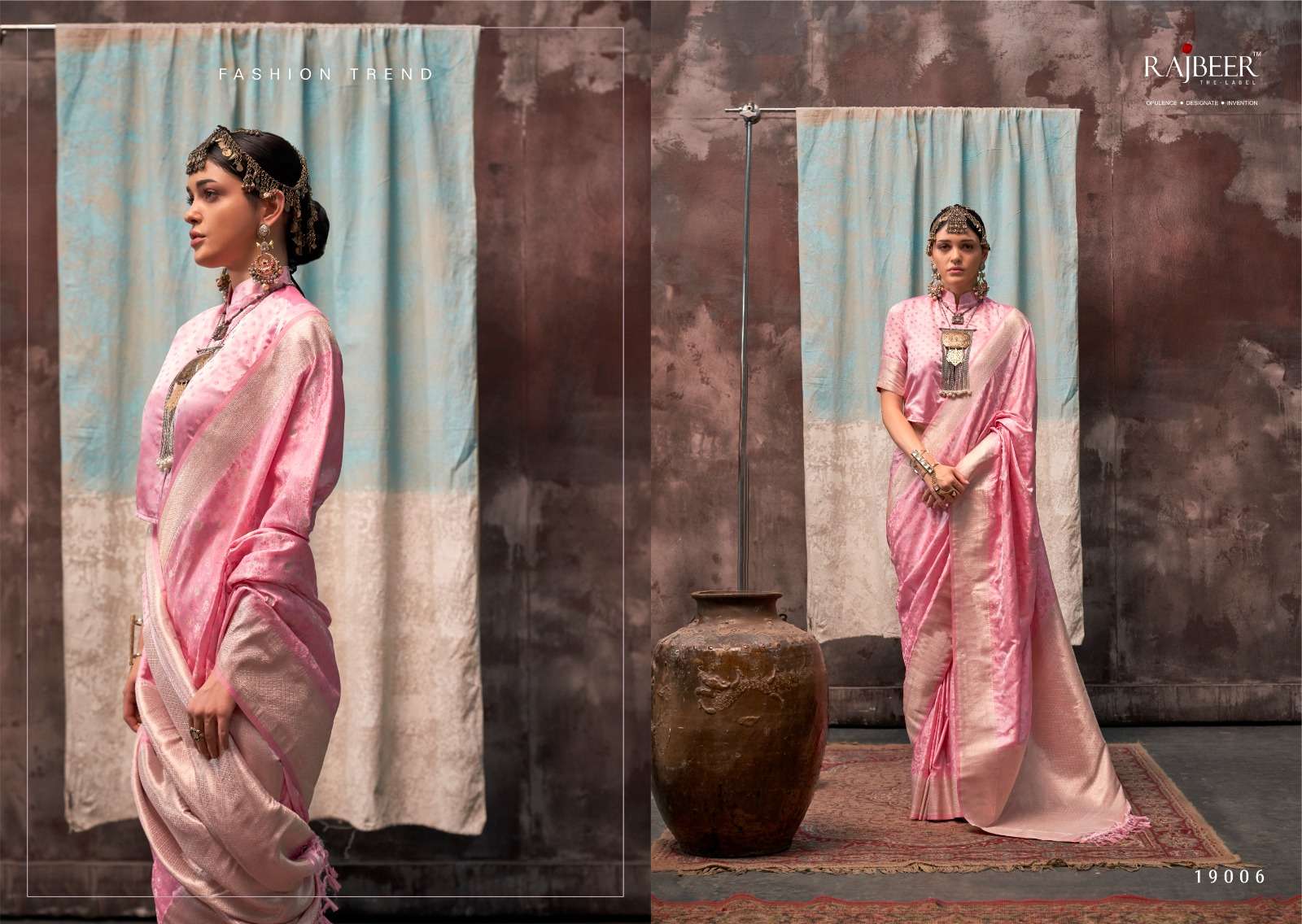 RAJBEER PRESENTS KOSHA SILK STYLISH HANDLOOM SATIN WEAVING SILK SAREES CATALOG WHOLESALER AND EXPORTER IN SURAT