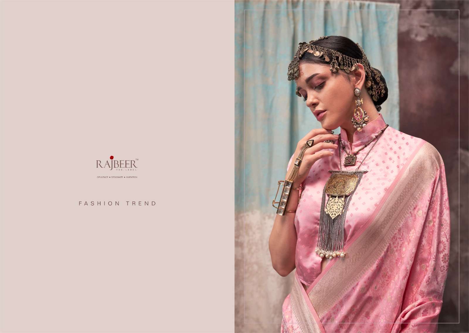 RAJBEER PRESENTS KOSHA SILK STYLISH HANDLOOM SATIN WEAVING SILK SAREES CATALOG WHOLESALER AND EXPORTER IN SURAT