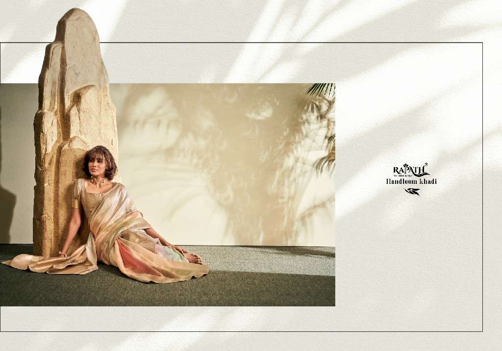 Rajpath Presents Asopalav Silk Wholesale Handloom Khadi Function Wear Sarees Catalog Wholeslaer And exporter 